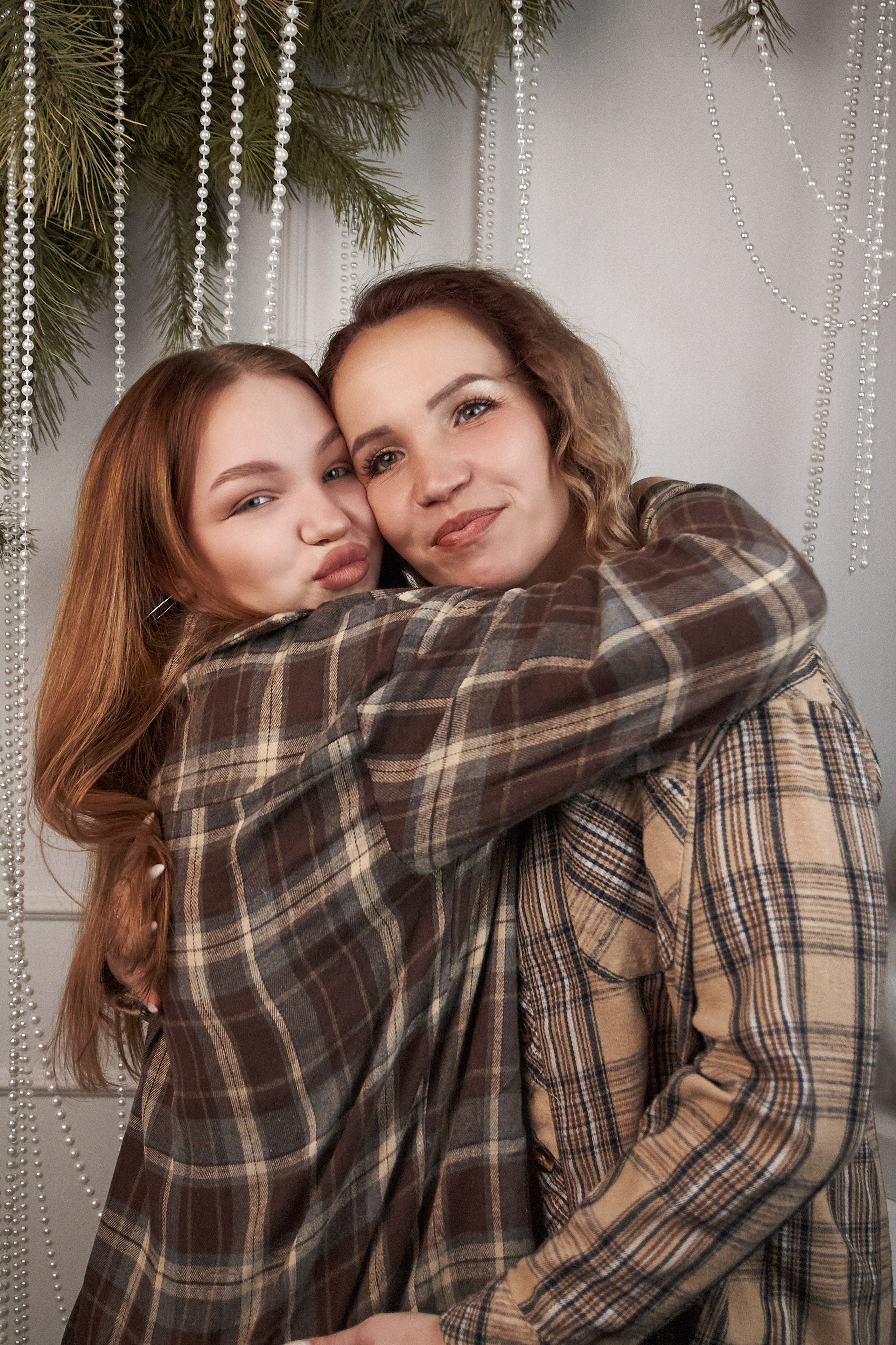 Новогодняя семейная съёмка. Фотограф Анна Буторина Киров