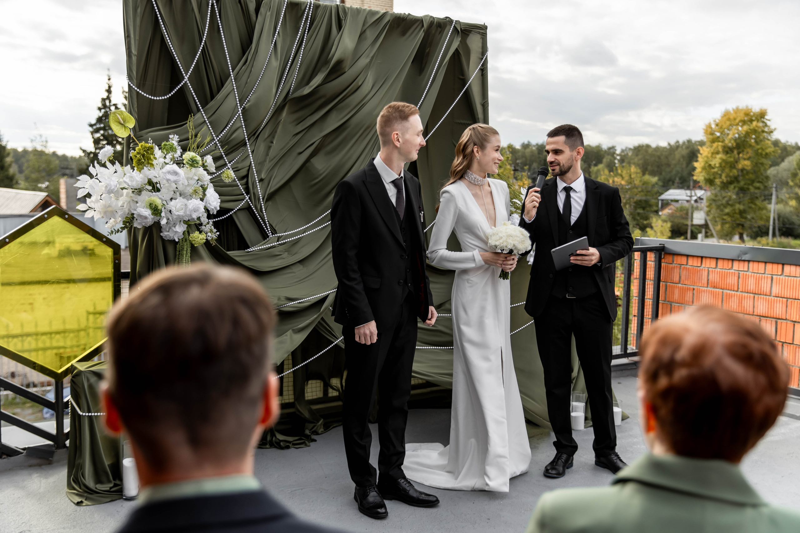 Выездная регистрация + Барвиха + банкет. Свадебный и семейный фотограф в Москве Диана Левченко