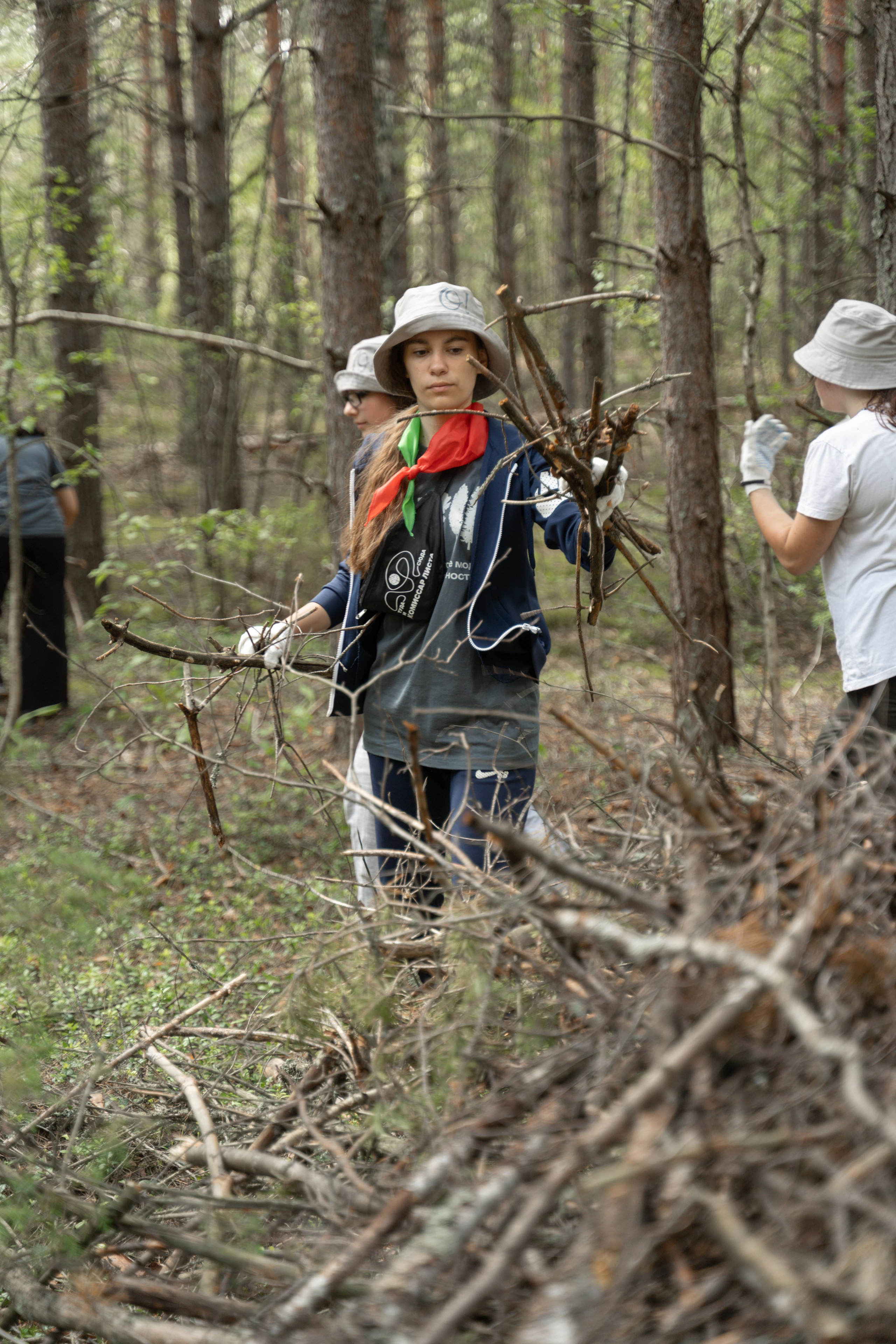 Эко-сборы добровольцев «О! Пушка» в национальном парке «Мещерский» 2024. Фотограф Надежда Погребняк | Рязань | Москва