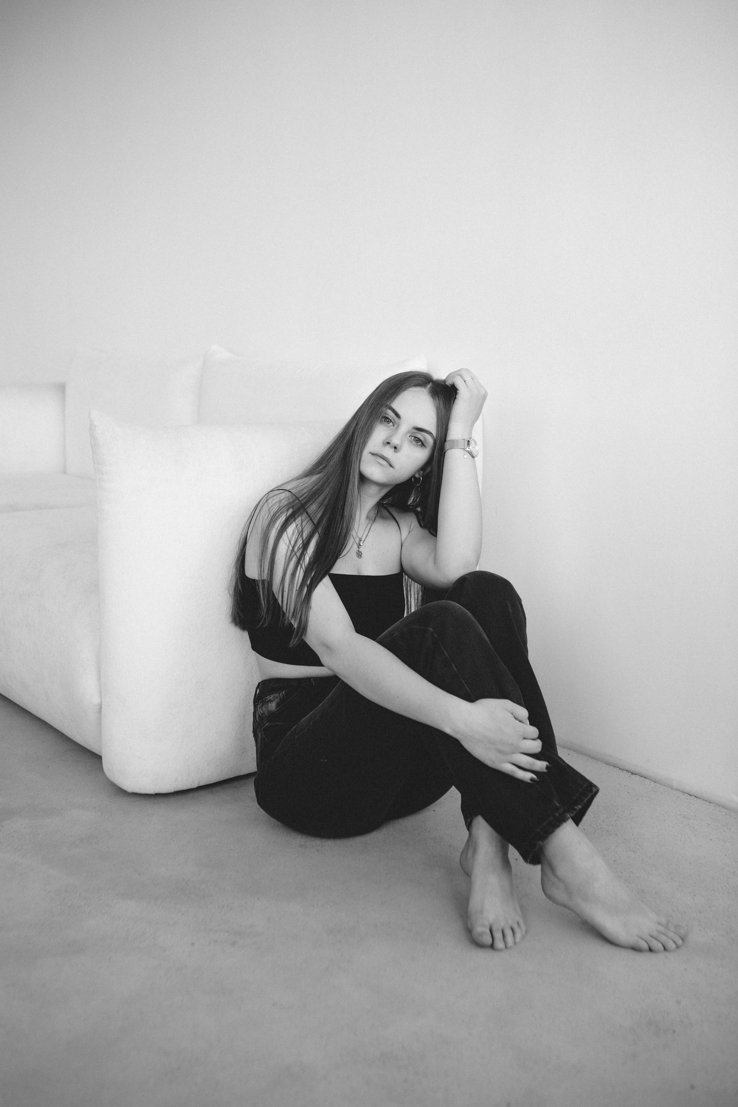 Ульяна минимализм. Портретный фотограф в Минске