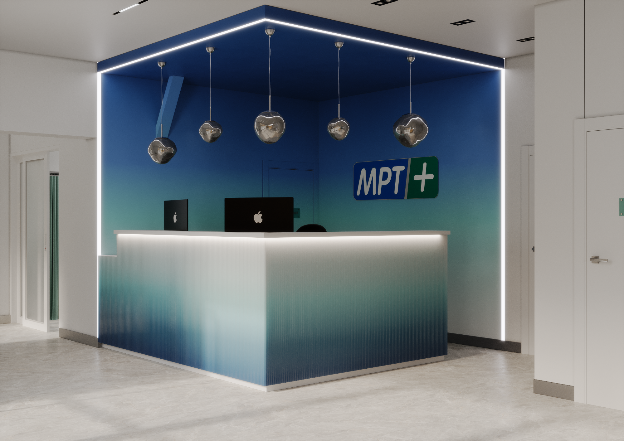 Медицинский центр. Геометрия студия интерьерного дизайна