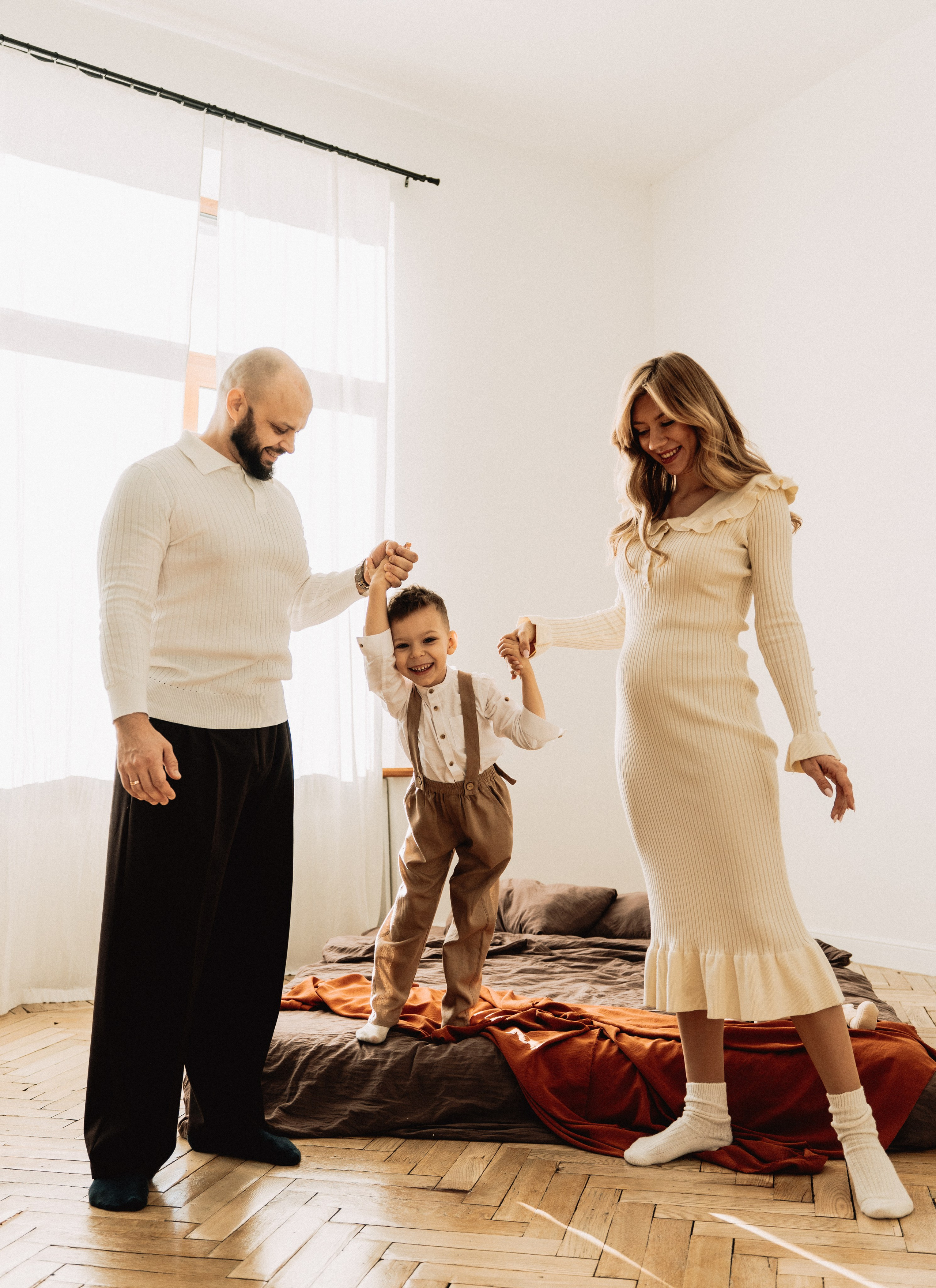 Семейная фотосессия в Санкт-Петербурге. Фотосессия беременности. Федосова Елизавета - фотограф СПБ