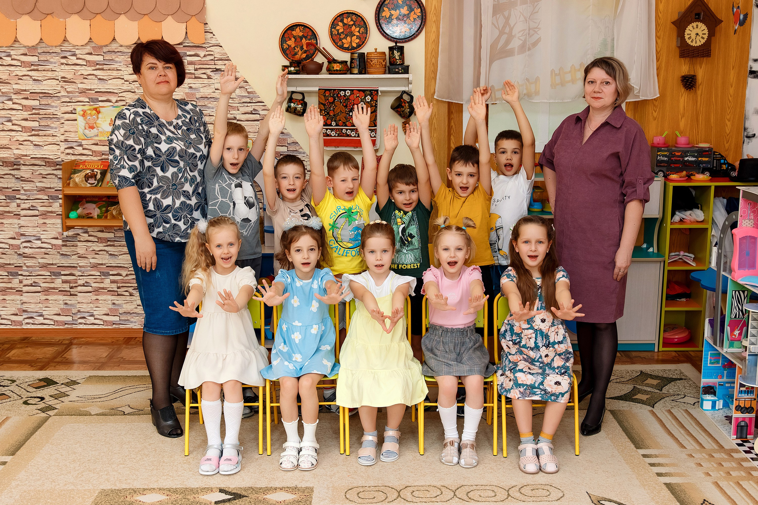 Детский Сад 9 (13 человек). Фотограф Любовь Корниенко, Примоский край