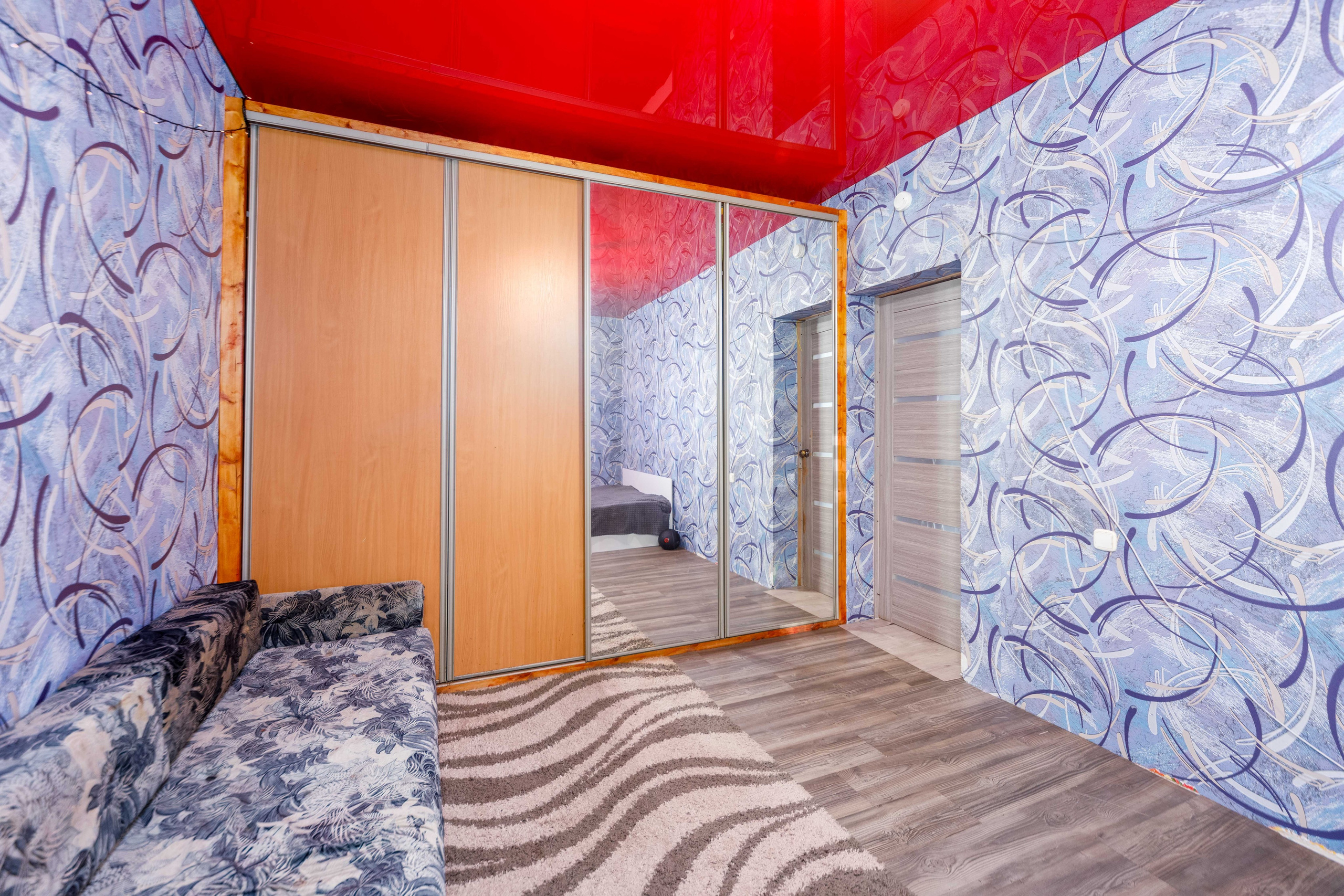 Фото интерьера спальни в коттедже под Минском