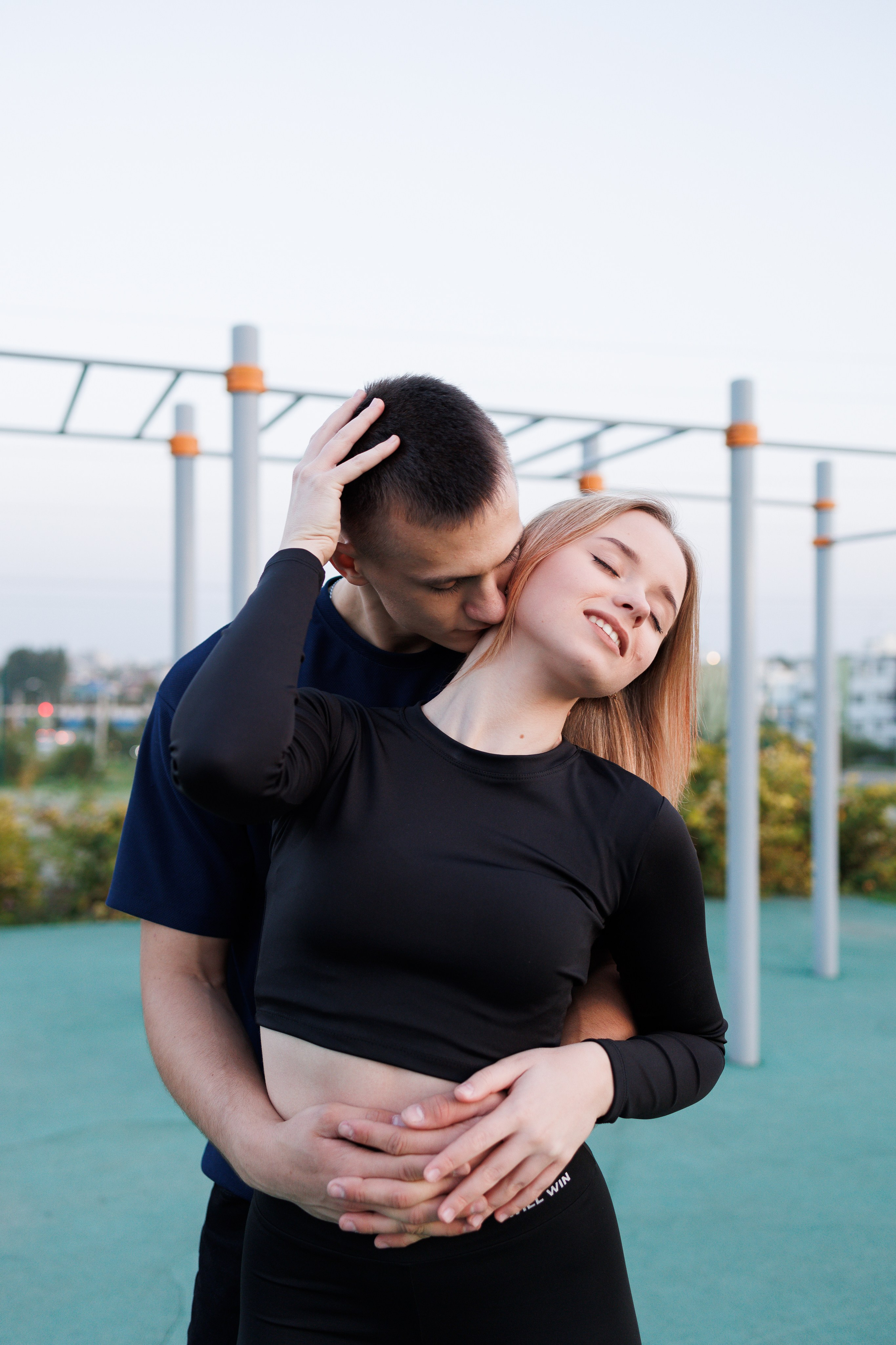 На спорт площадке (Настя+Игорь). Photograph Svetlana Volkova