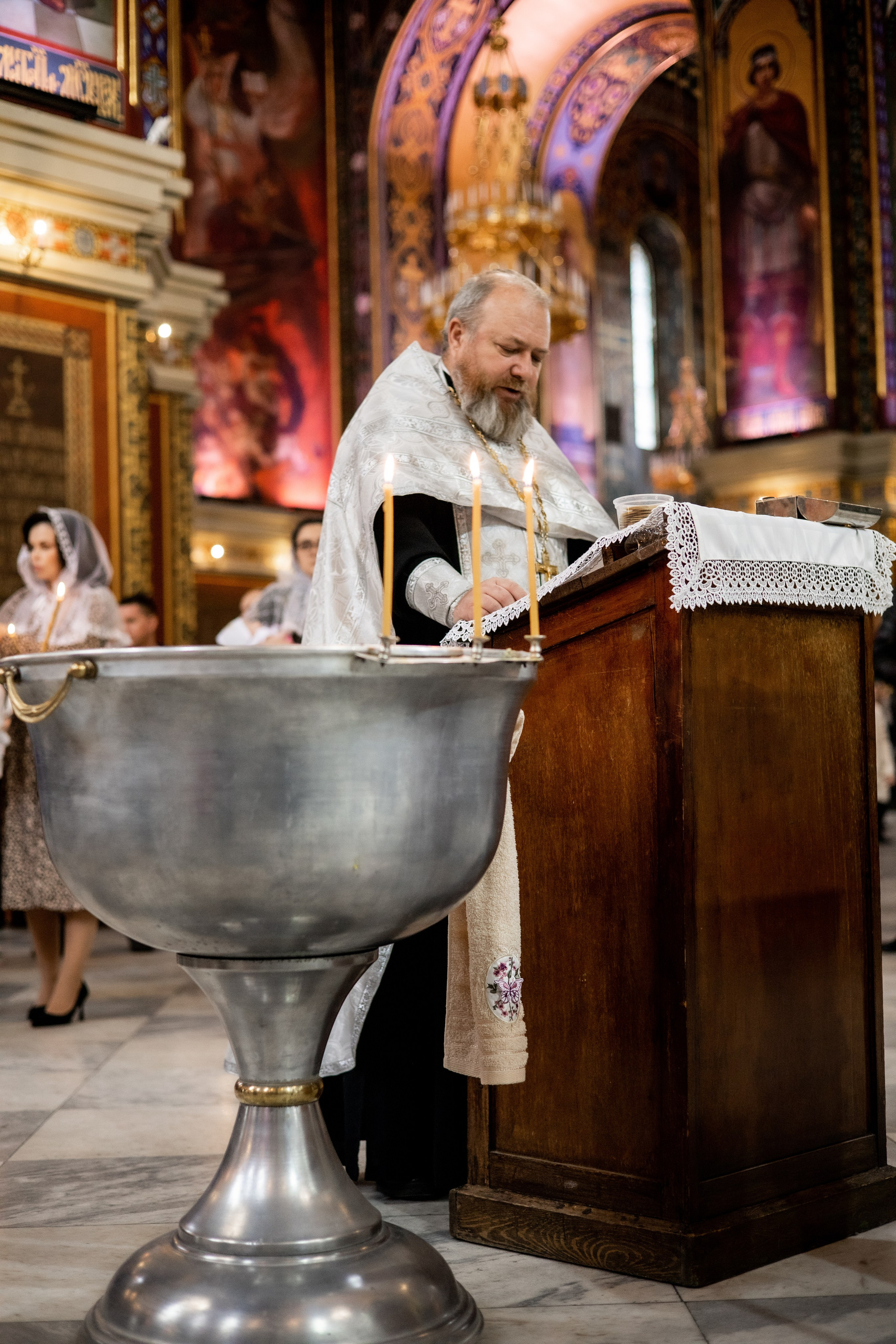 Крещение Алисы. Фотограф Надежда Лукьянова
