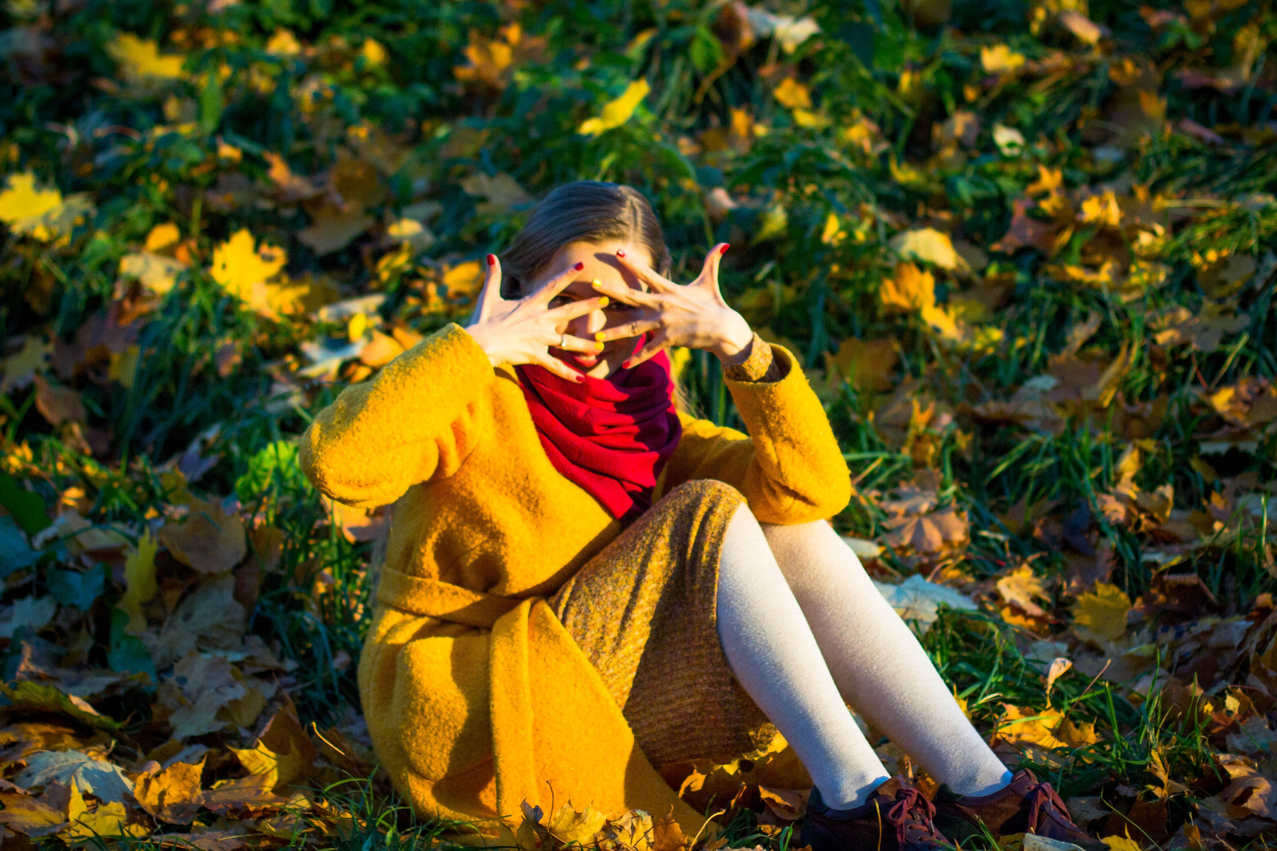 Прогулка осень Ховрино. Фотограф Москва Дылыкова Долгар