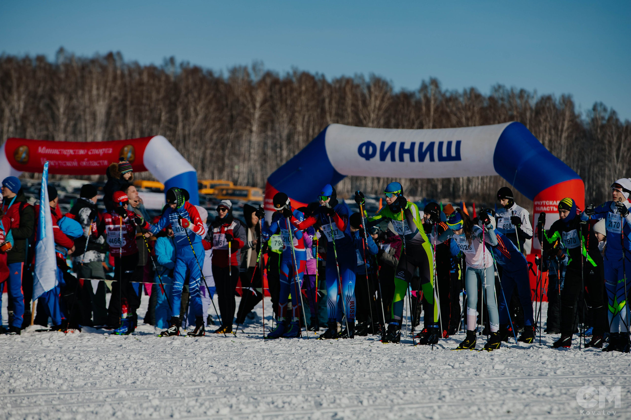 Лыжня России 2024. Репортажный фотограф в Иркутске — Ярослав Ковалёв