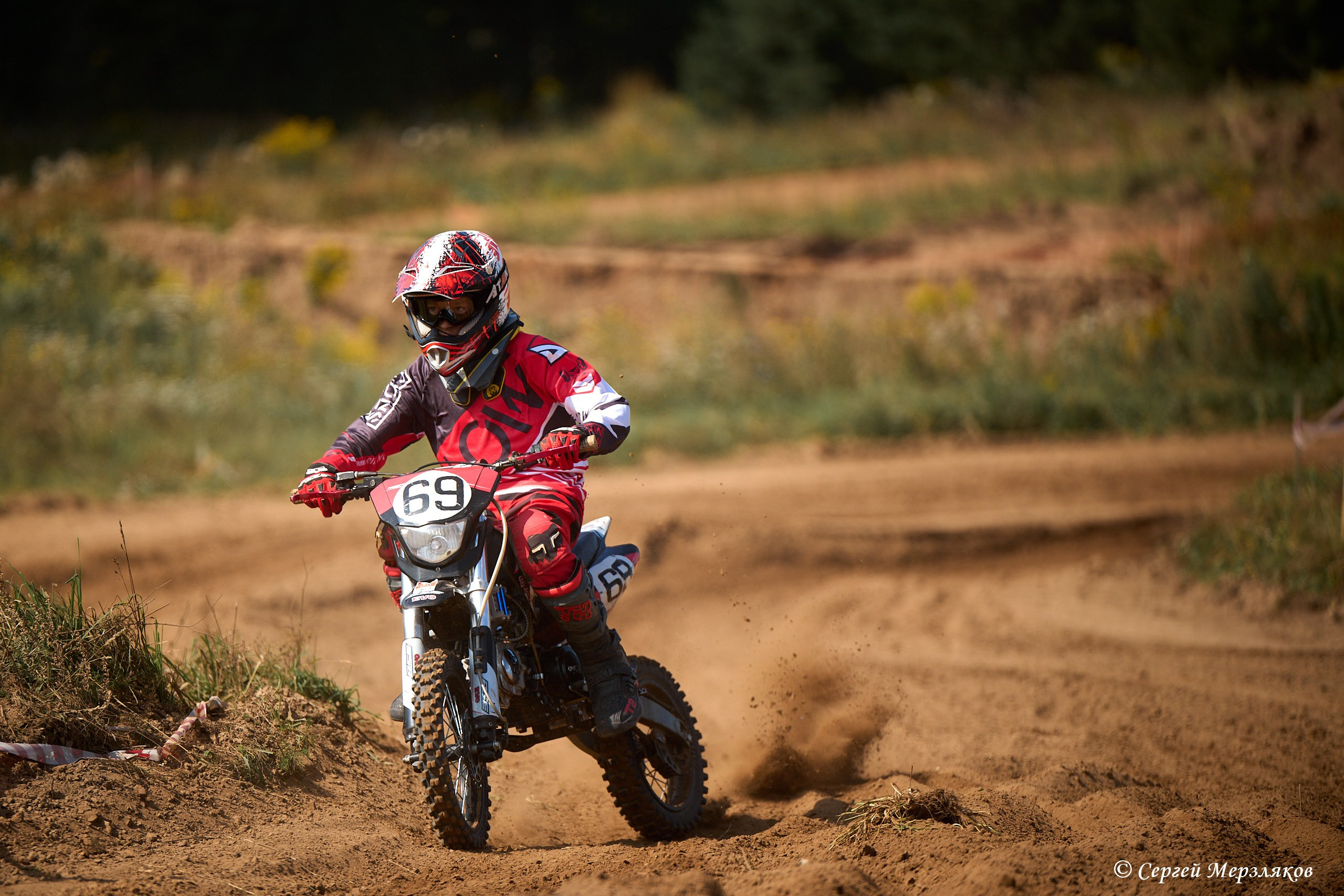 Мотокросс. Орловское. Ижевск. 25.08.2024. Спортивный репортажный фотограф в Ижевске Сергей Мерзляков