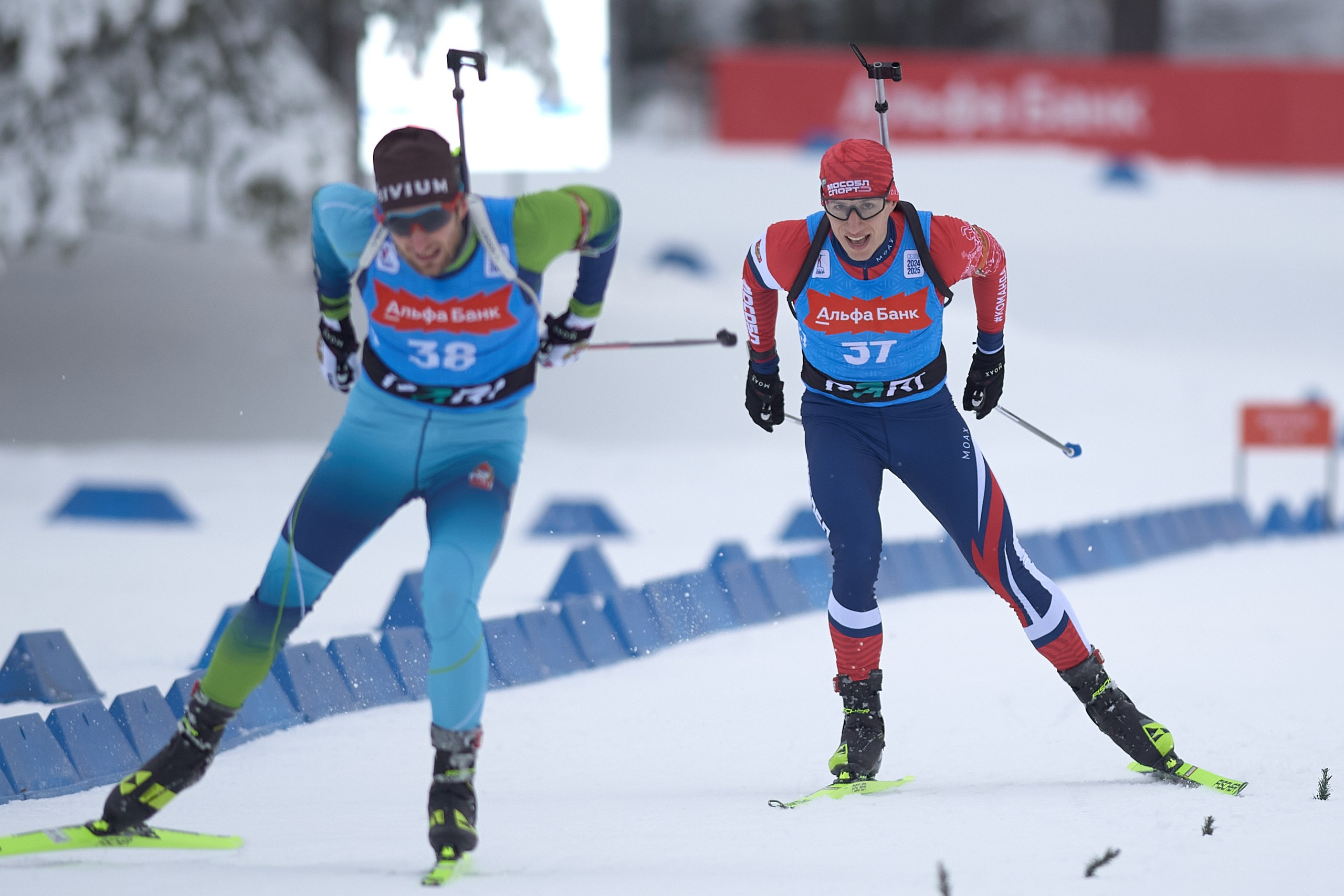 Биатлон. Чемпионат России — 2024/2025, 3-й этап, Ижевск. Ижевская винтовка. Спортивный репортажный фотограф в Ижевске Сергей Мерзляков