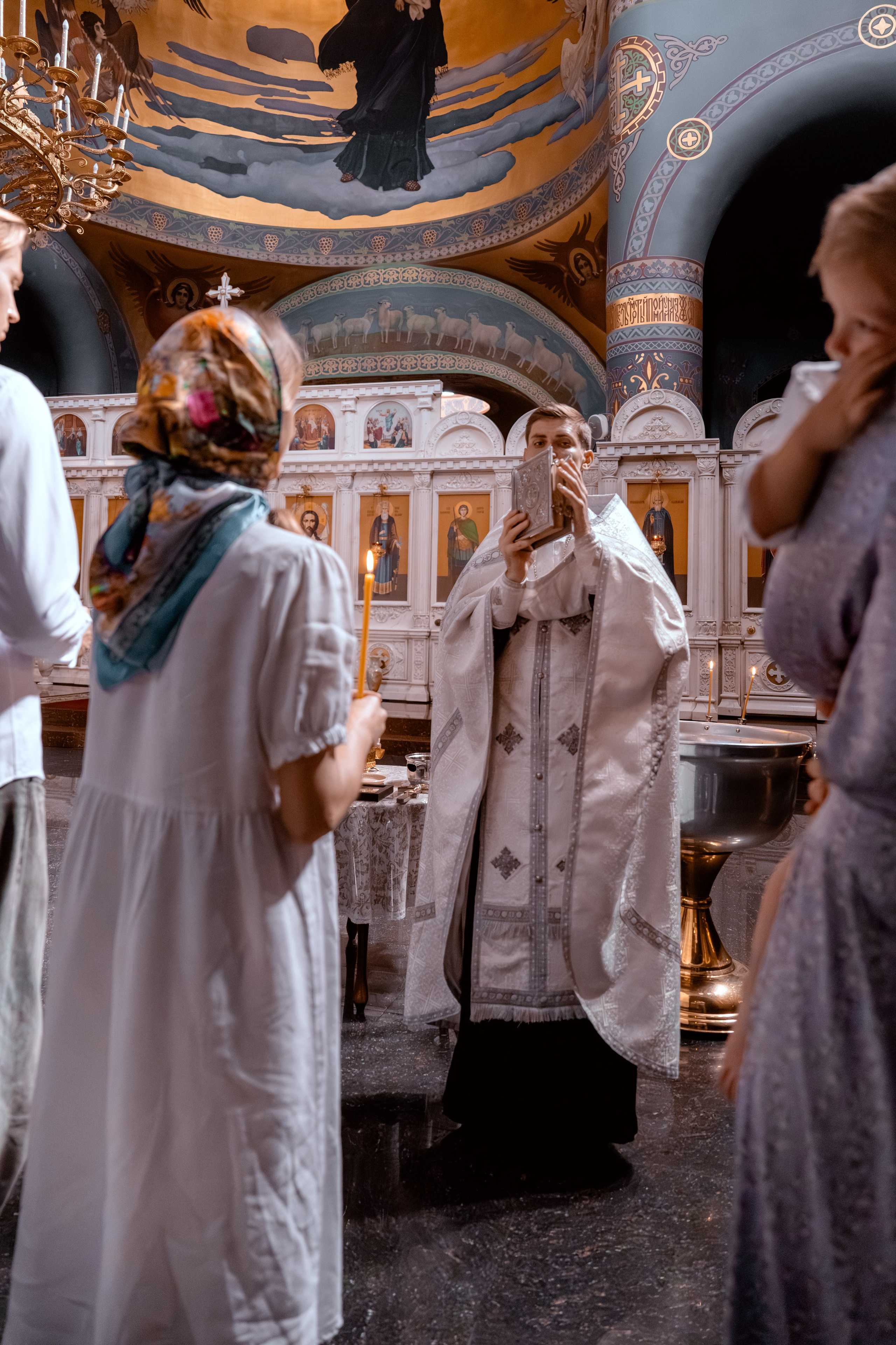 Крещение Матвея. Репортажный фотограф в Красной Поляне и Сочи Павлюченко Екатерина