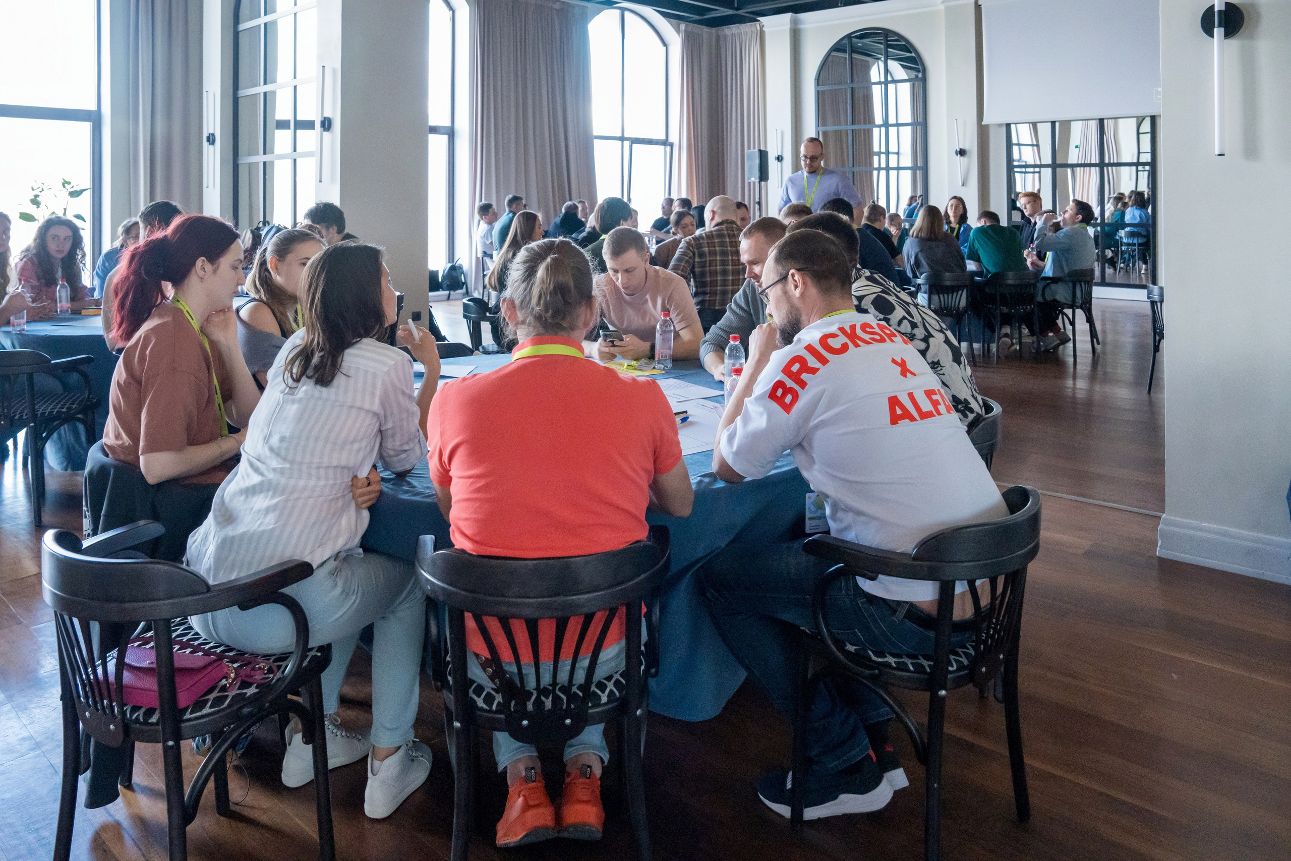 Тренинг для компании S7 Airlines в Красной Поляне. Репортажный фотограф в Красной Поляне и Сочи Павлюченко Екатерина