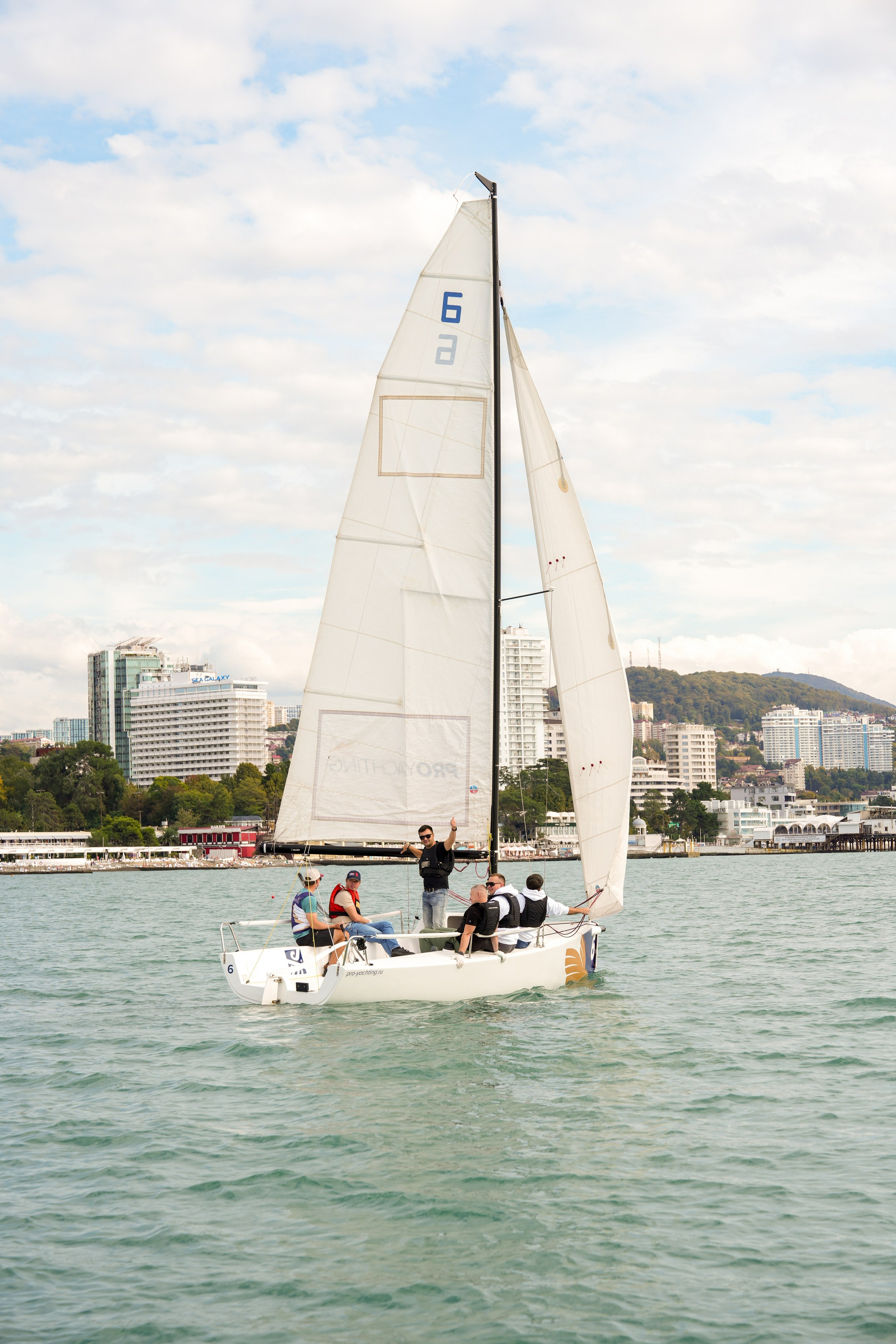 Яхтенная регата для компании Агрегатка. Репортажный фотограф в Красной Поляне и Сочи Павлюченко Екатерина