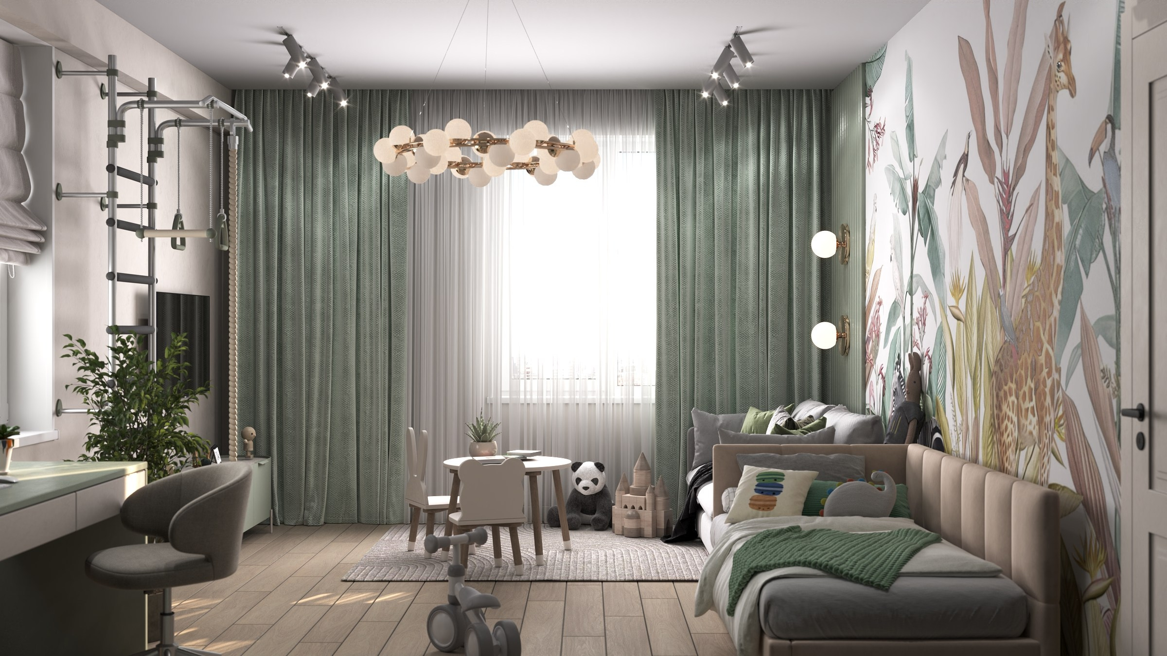 Г. Копейск ЖК Славный 96 м². БК студия дизайна интерьера