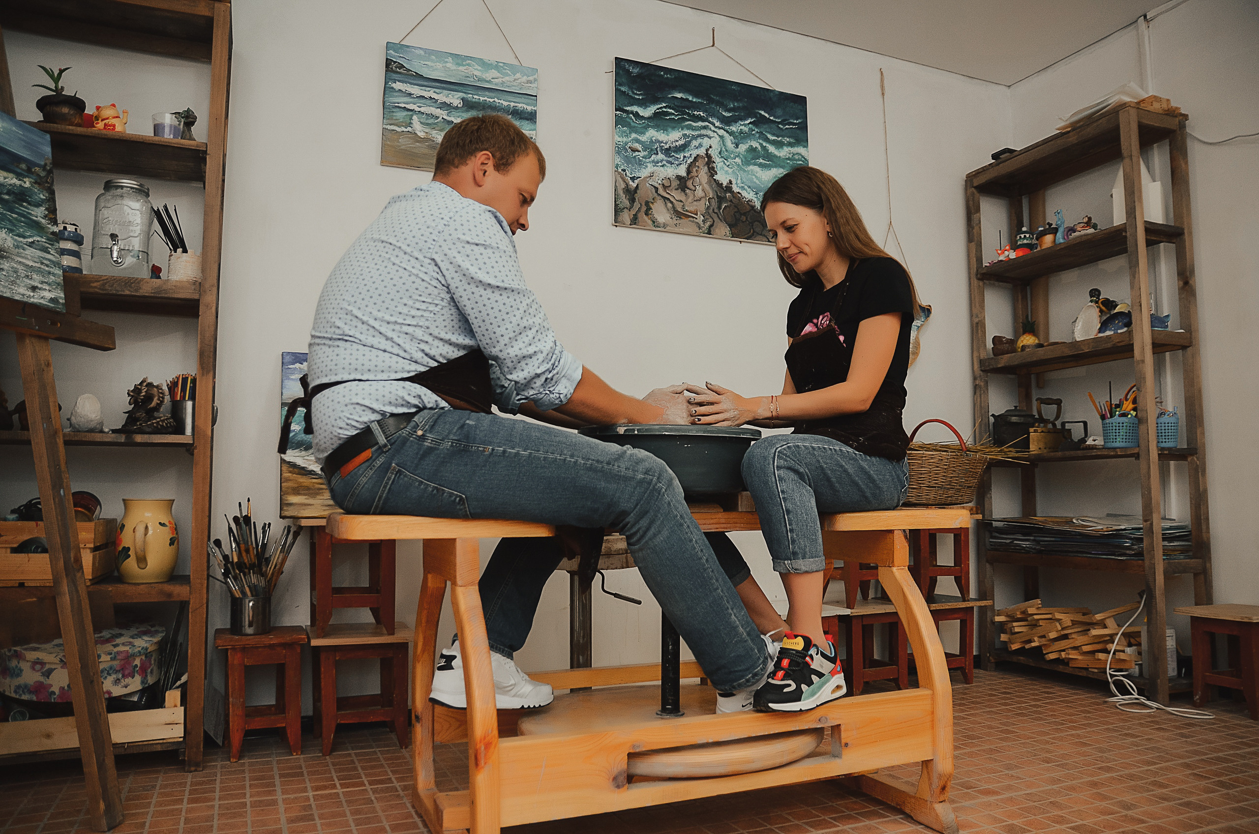 В гончарной Мастерской. Thephoto-russia.ru