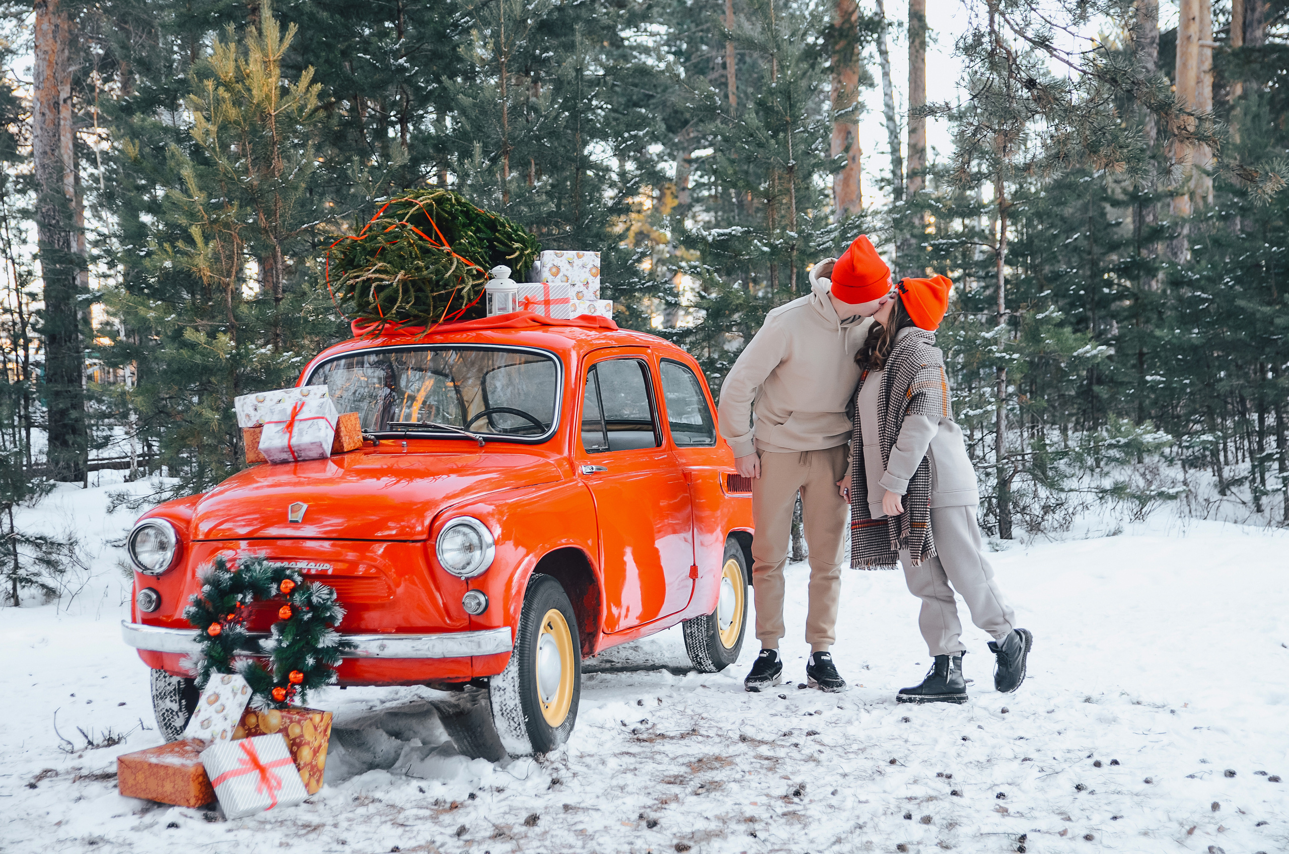 Зимний с машинкой. Thephoto-russia.ru