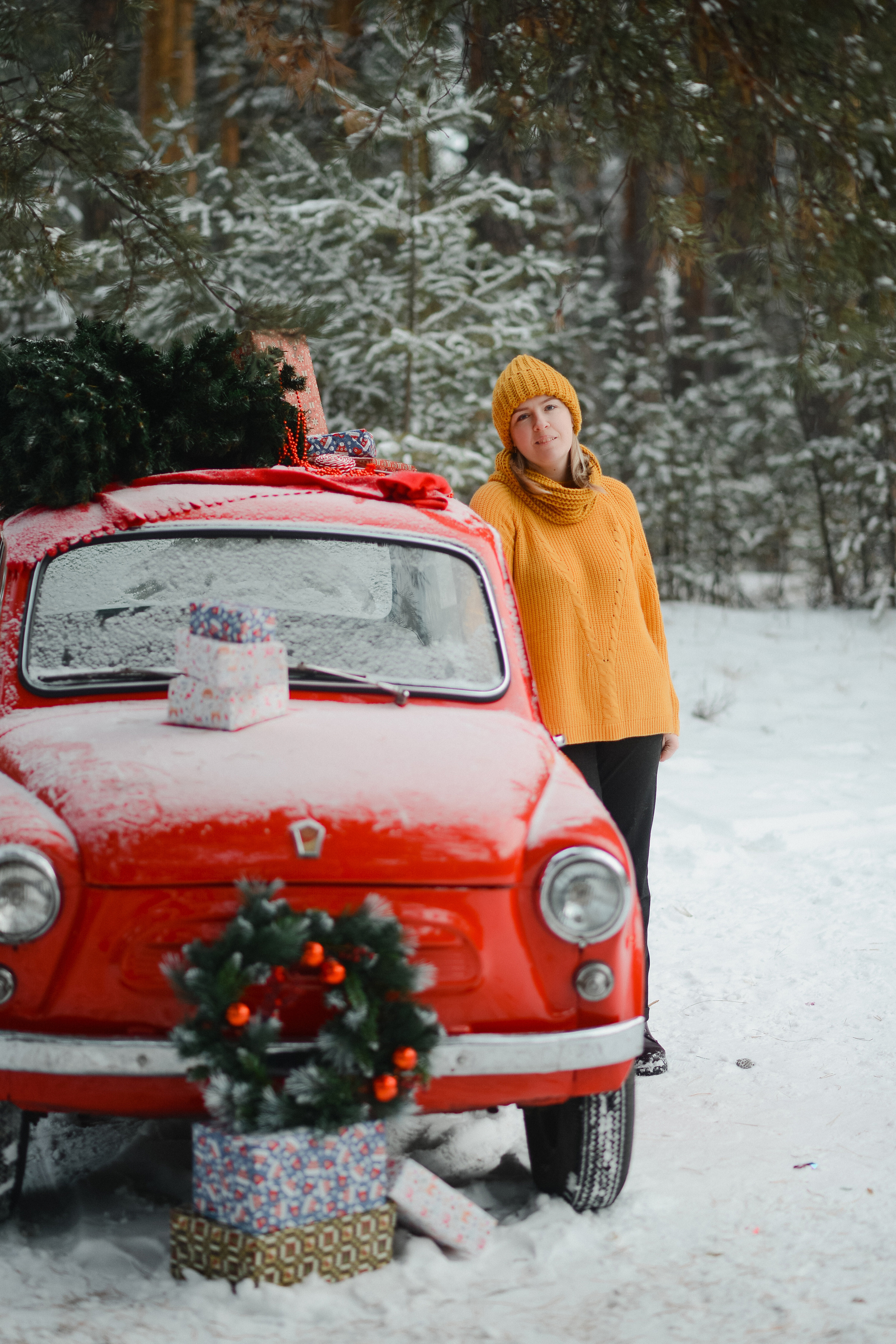 Зимний с машинкой. Thephoto-russia.ru