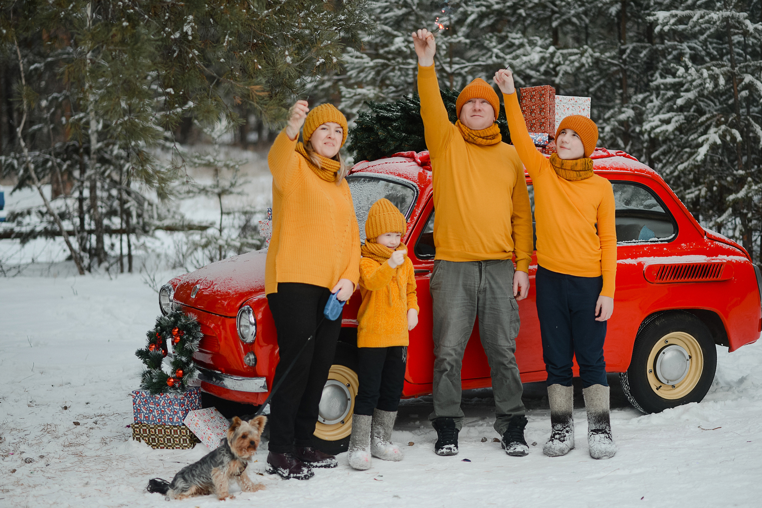 Зимний с машинкой. Thephoto-russia.ru