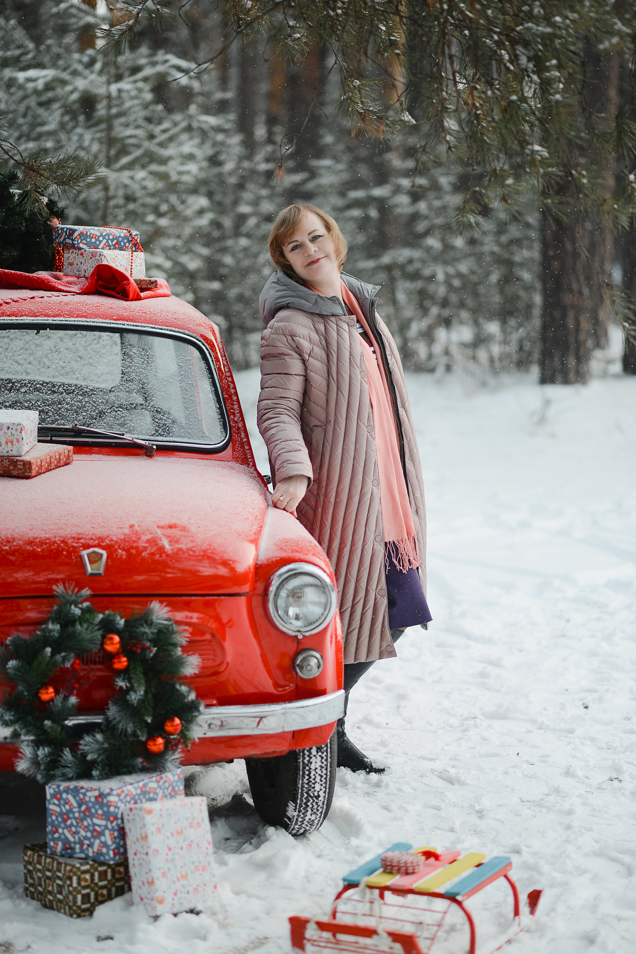 Зимний с машинкой. Thephoto-russia.ru