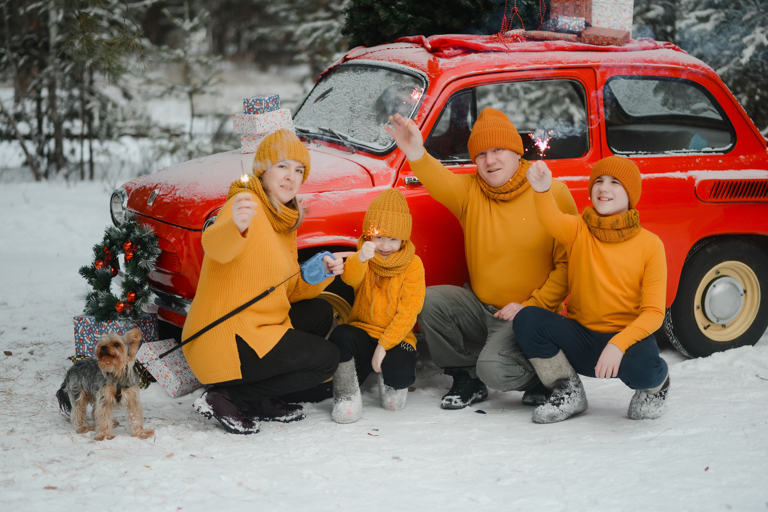 Зимний с машинкой. Thephoto-russia.ru