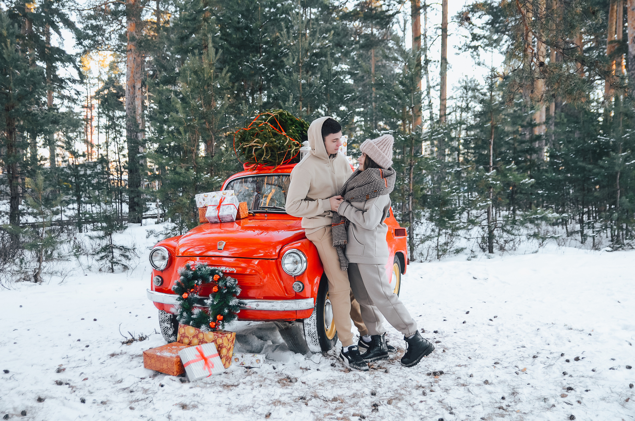 Зимний с машинкой. Thephoto-russia.ru