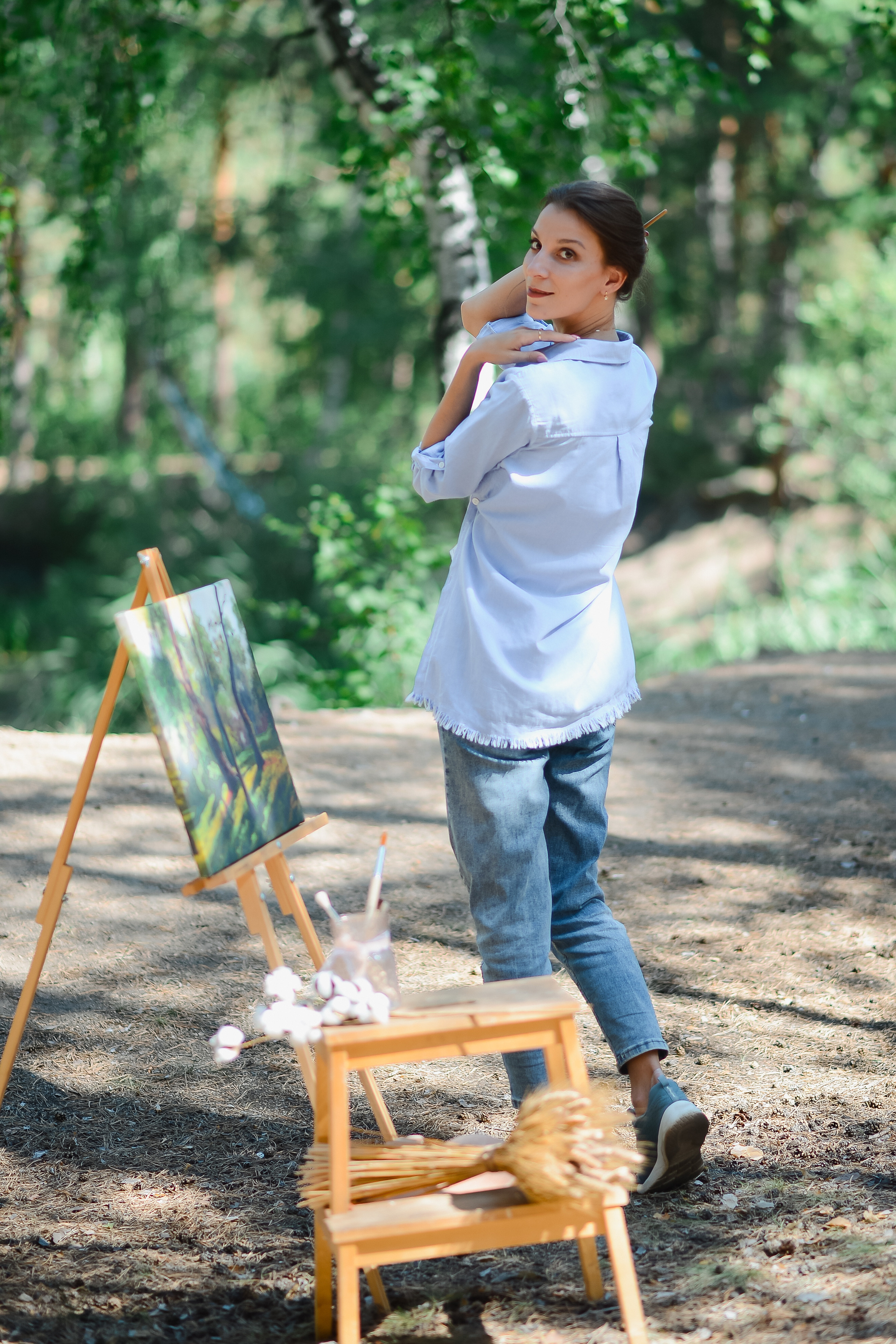 Фотопроект Художница. Thephoto-russia.ru