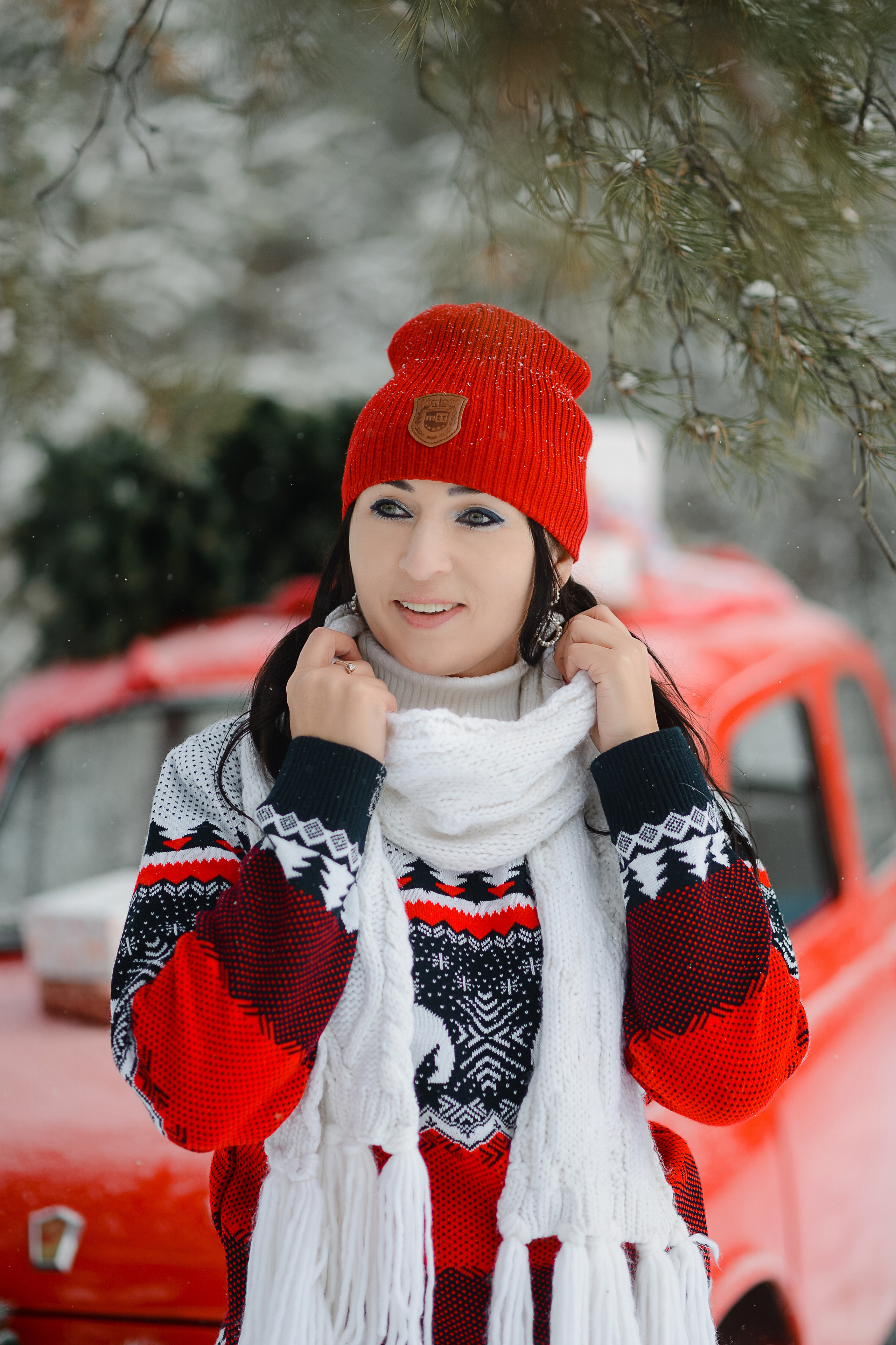 Зимний с машинкой. Thephoto-russia.ru