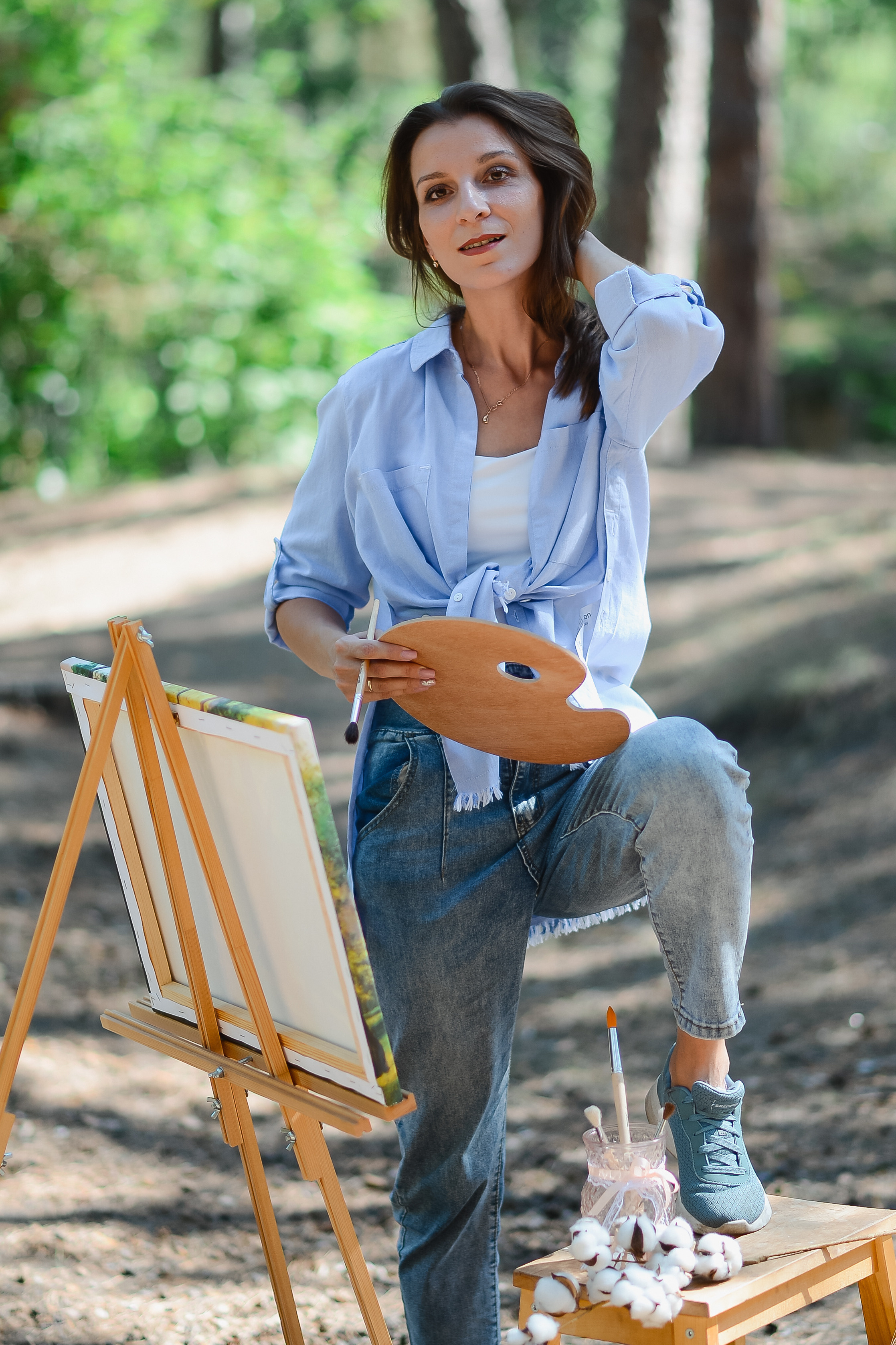 Фотопроект Художница. Thephoto-russia.ru