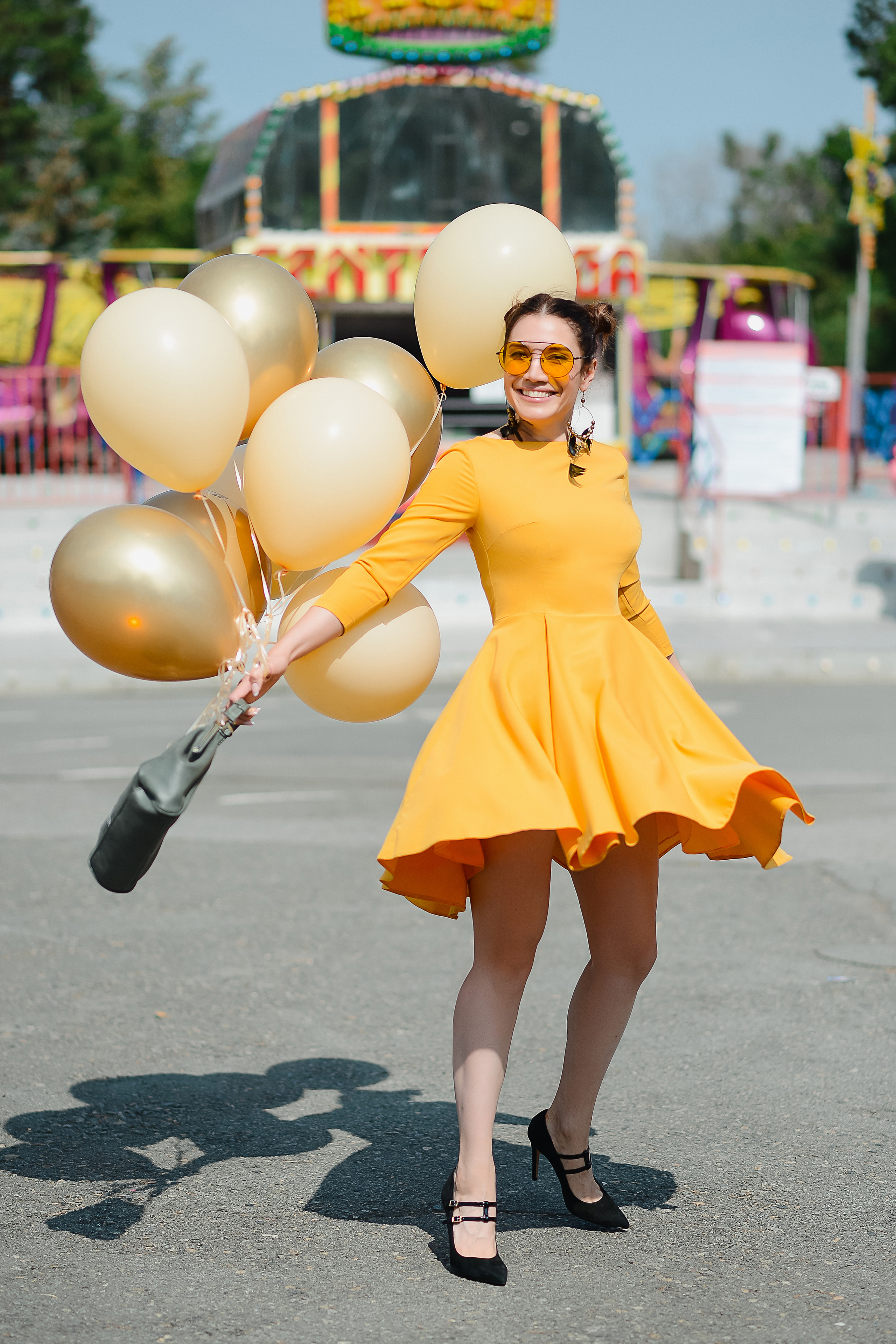 В парке атракционов. Thephoto-russia.ru