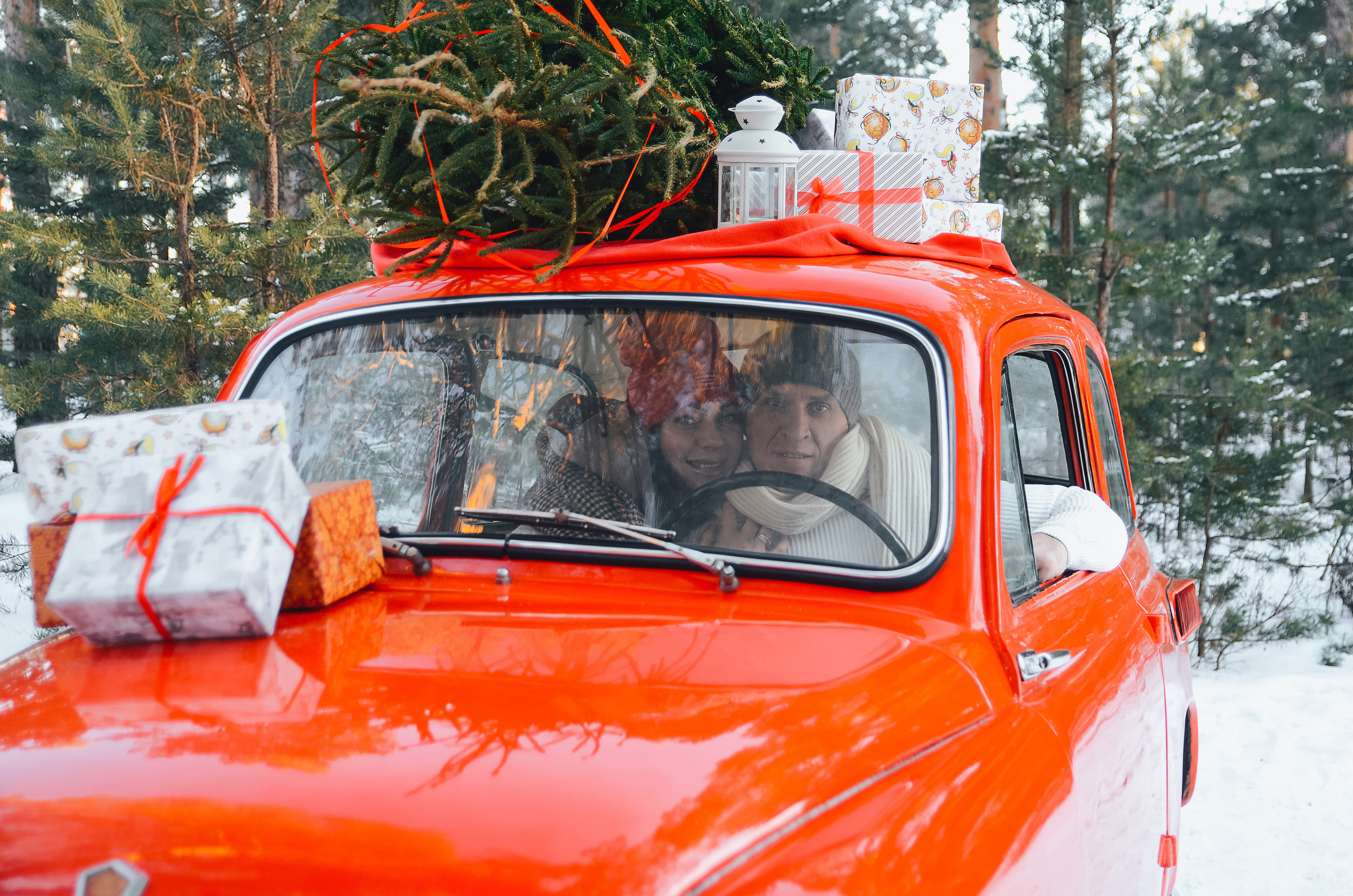 Зимний с машинкой. Thephoto-russia.ru