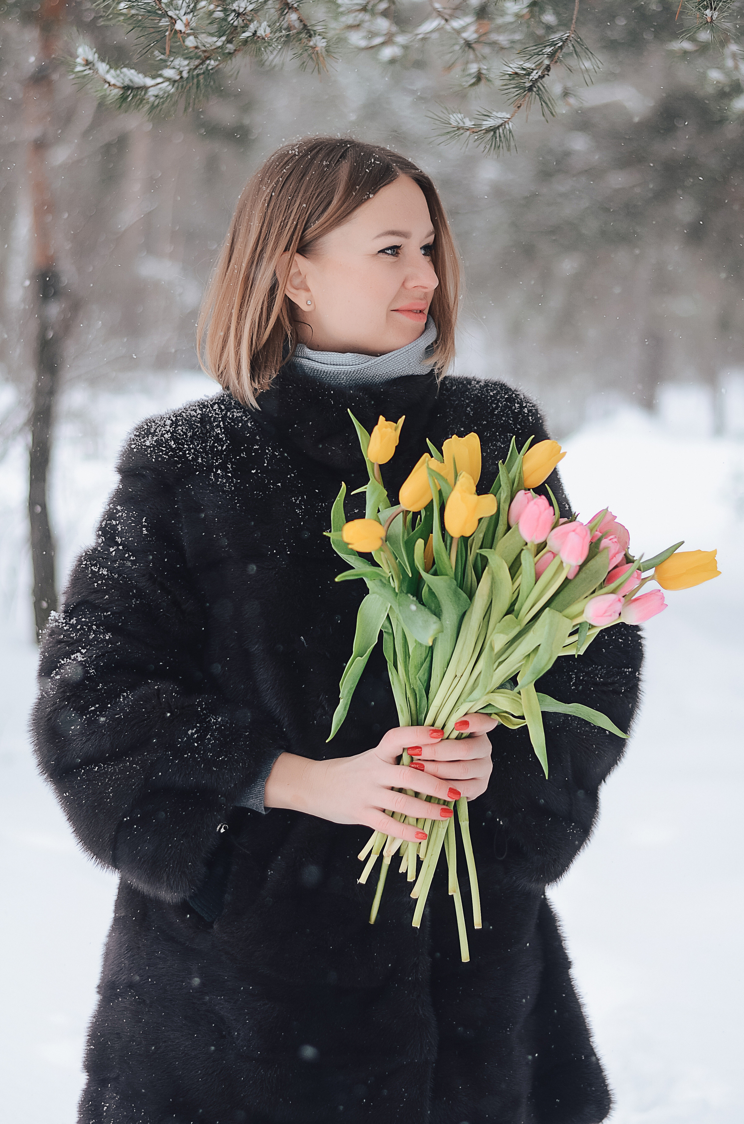 Зимний фотопроект Тюльпаны. Thephoto-russia.ru