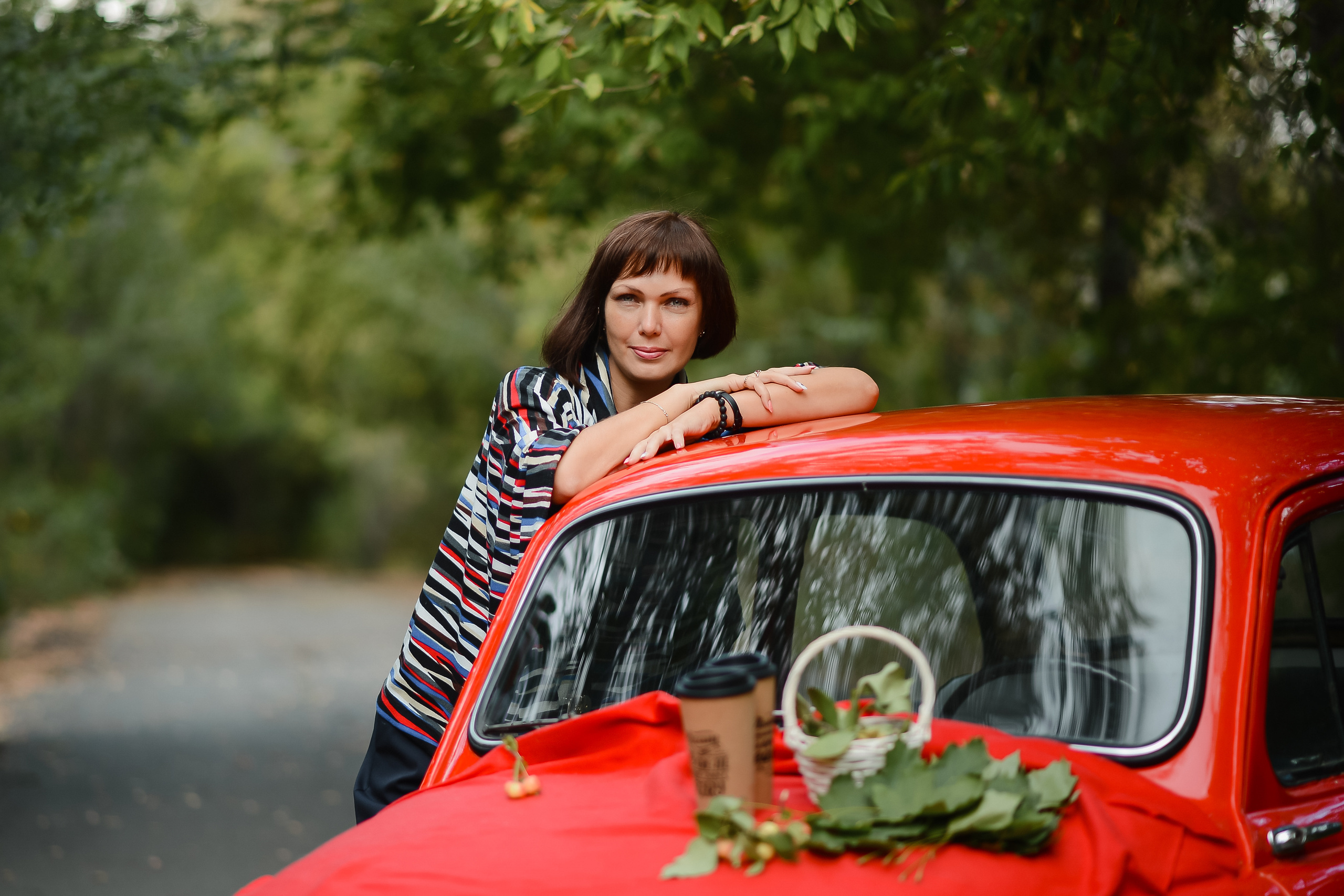 Осенний фотопроект с машинкой. Thephoto-russia.ru