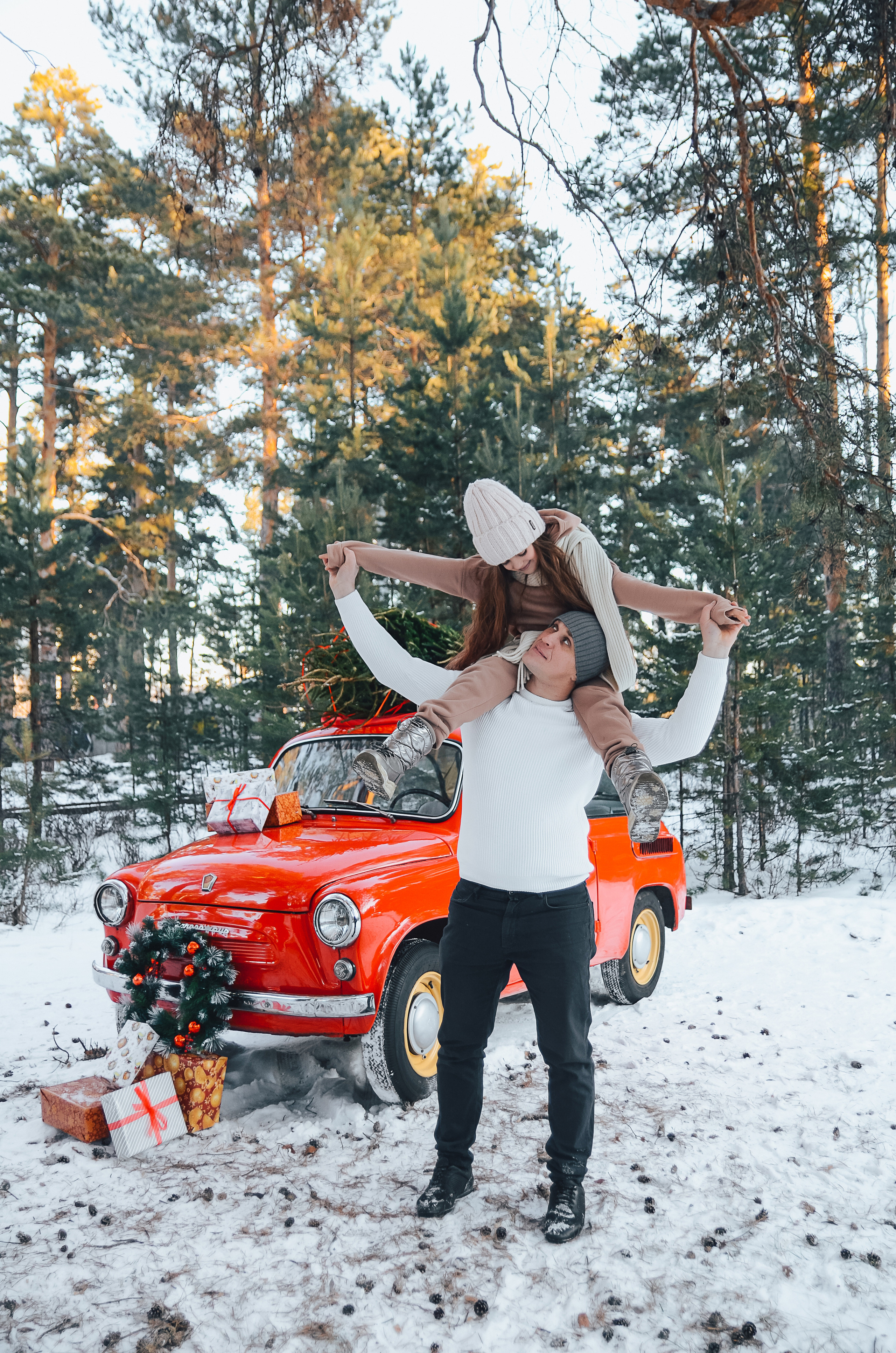 Зимний с машинкой. Thephoto-russia.ru