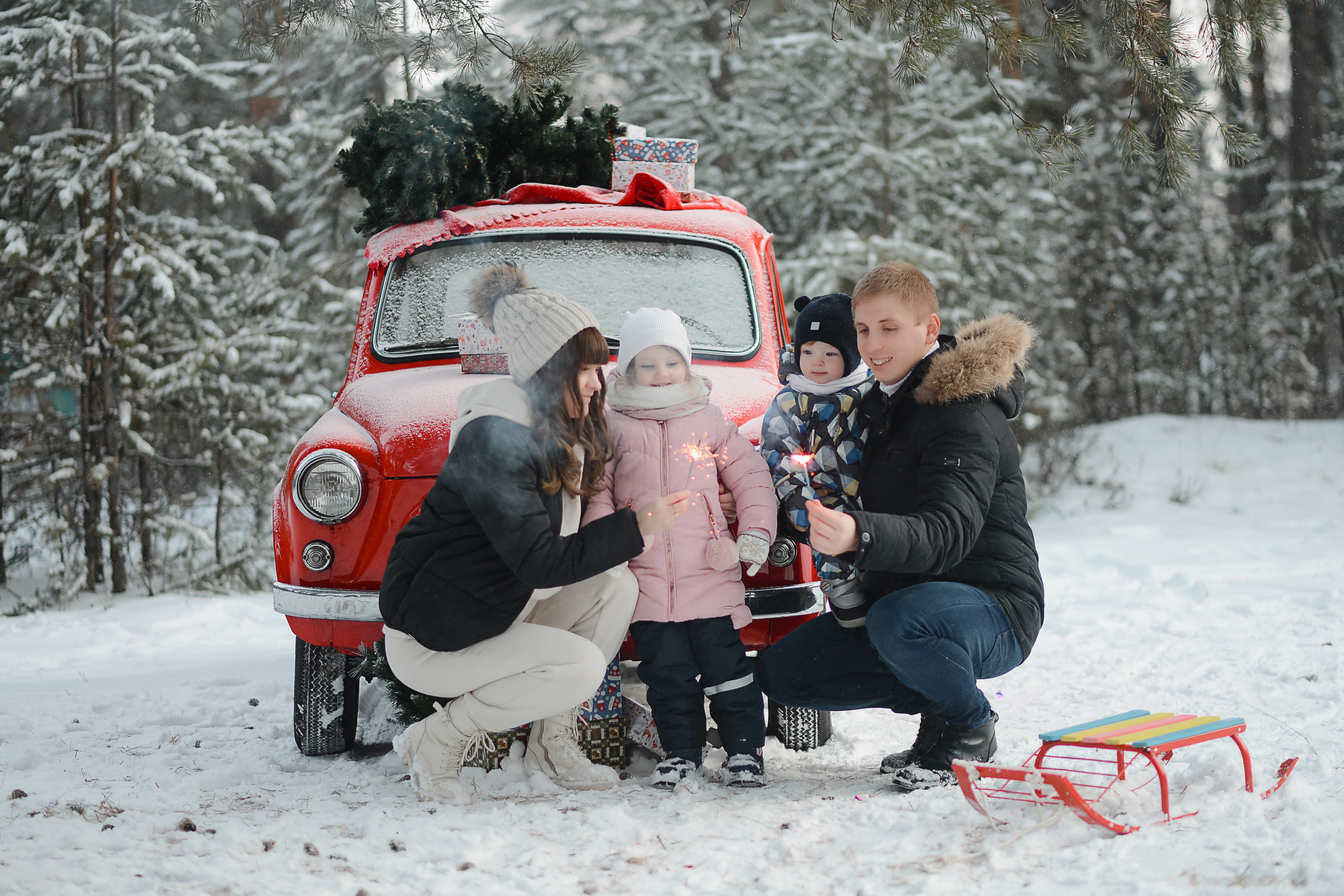 Зимний с машинкой. Thephoto-russia.ru