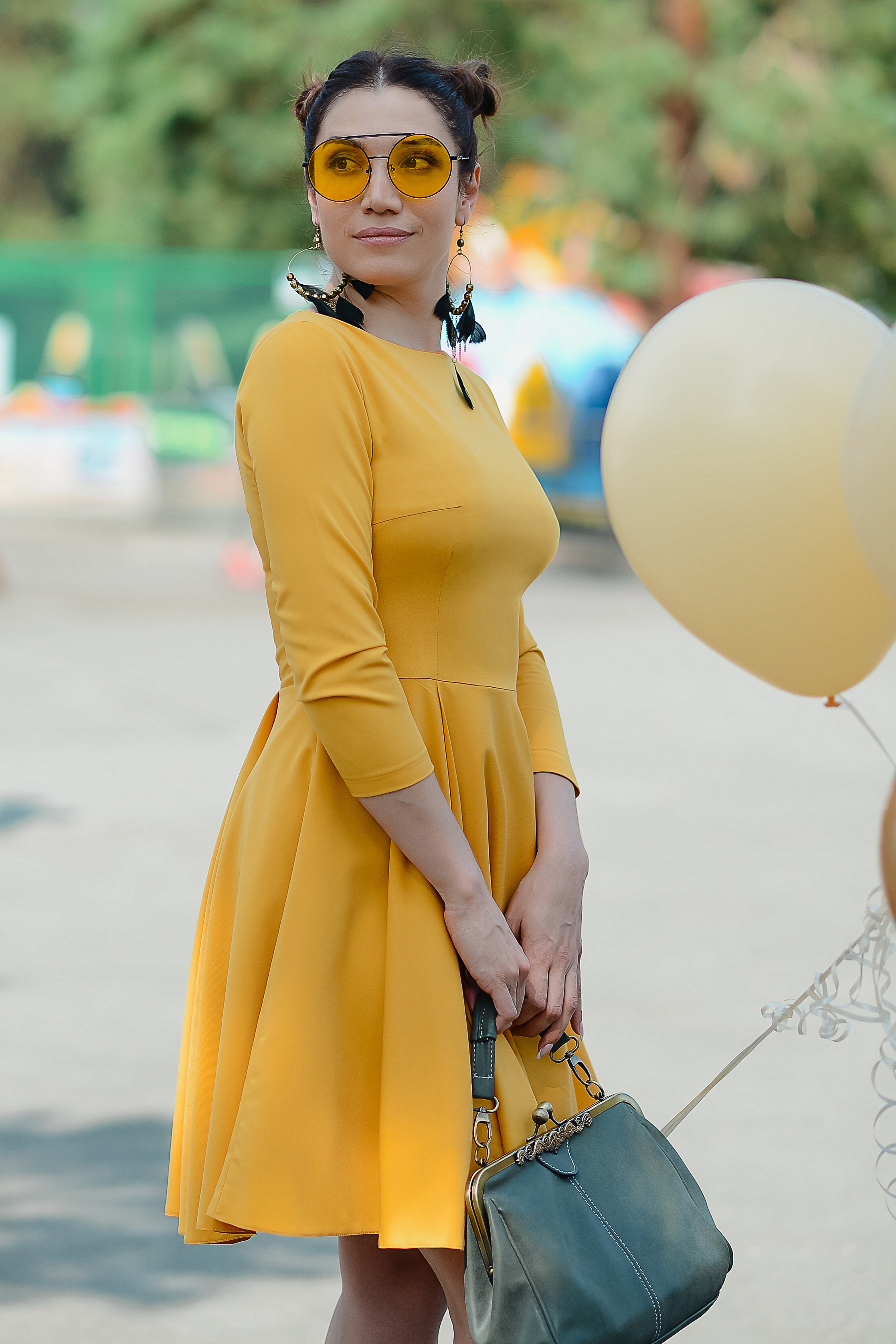 В парке атракционов. Thephoto-russia.ru