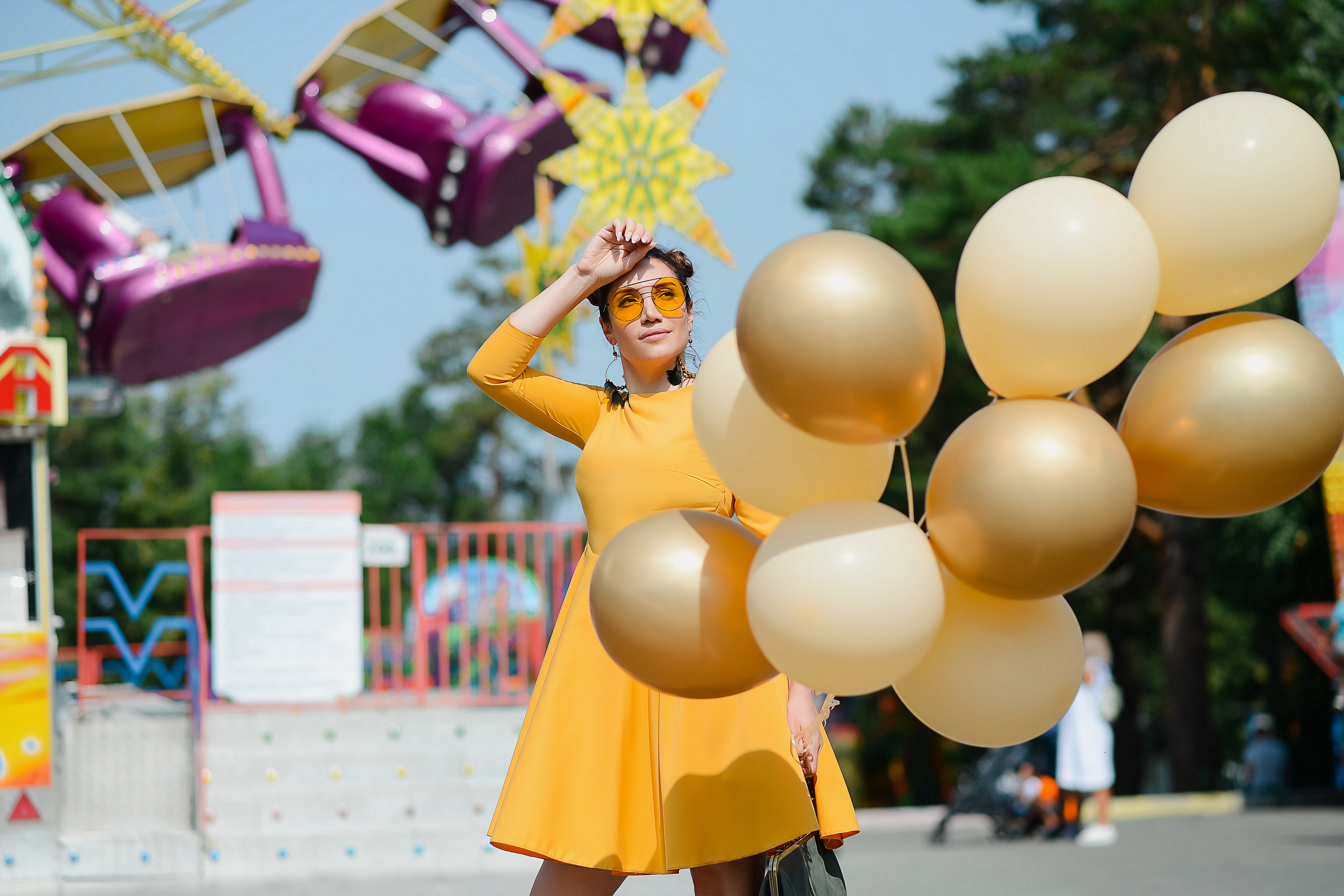 В парке атракционов. Thephoto-russia.ru