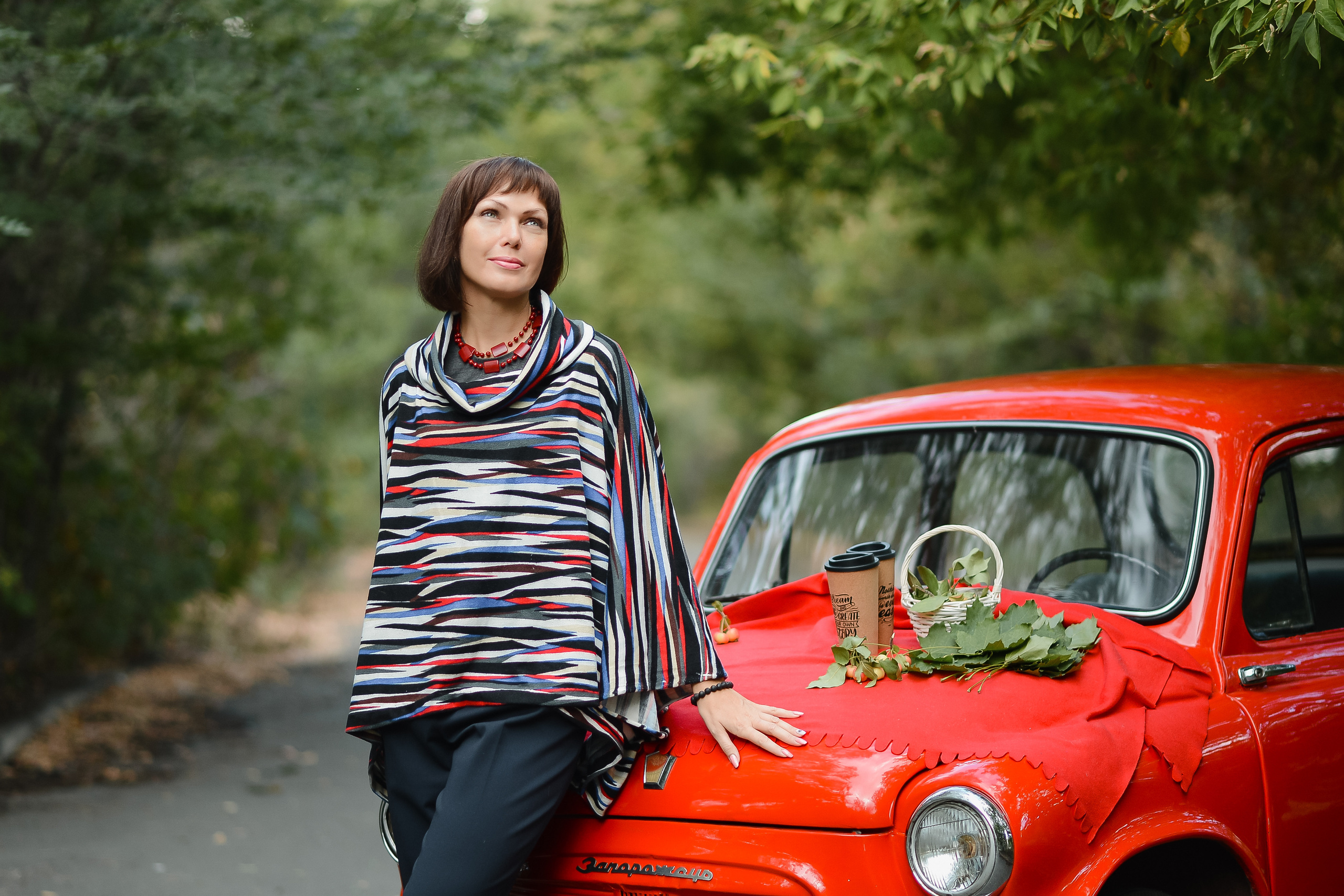 Осенний фотопроект с машинкой. Thephoto-russia.ru