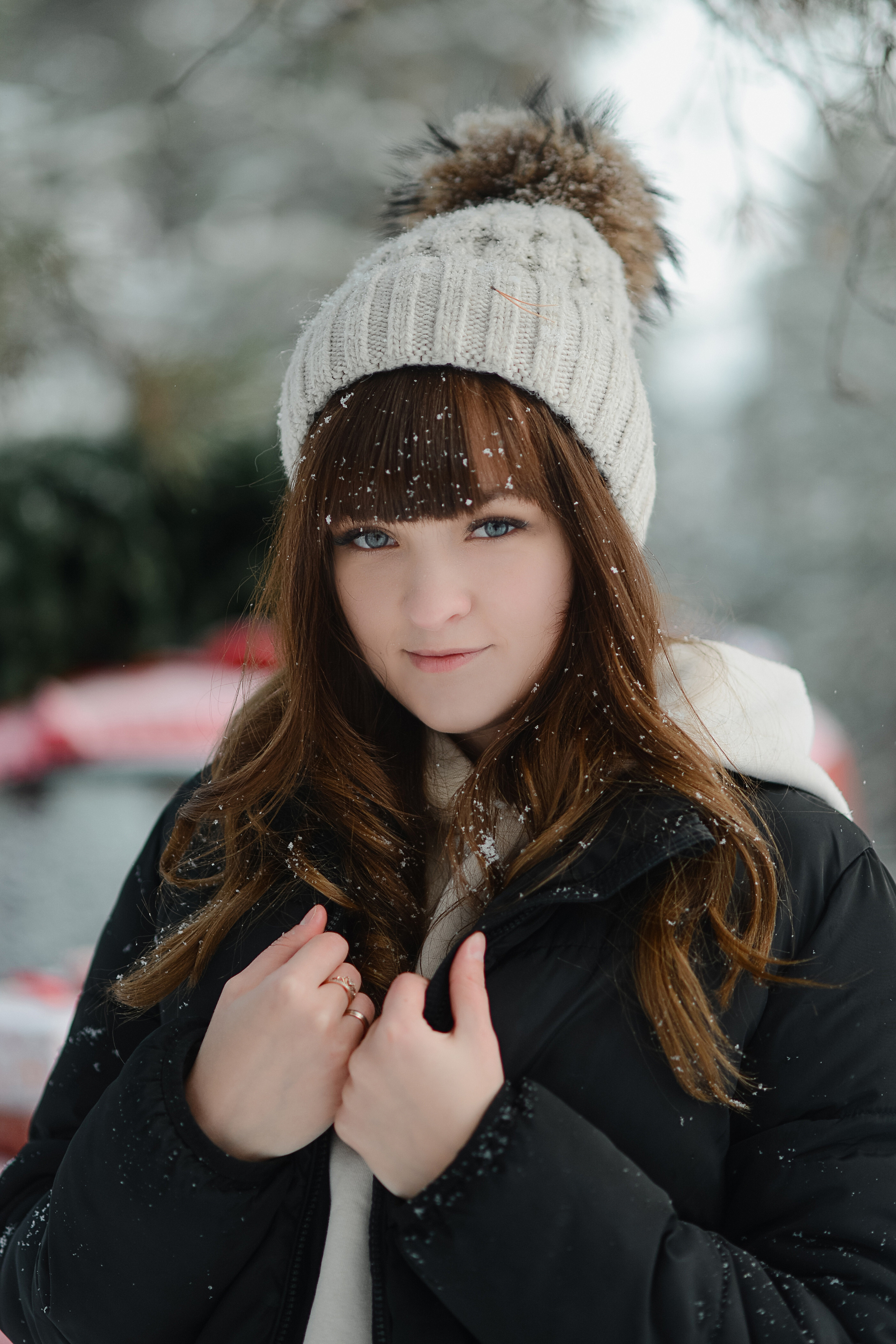 Зимний с машинкой. Thephoto-russia.ru