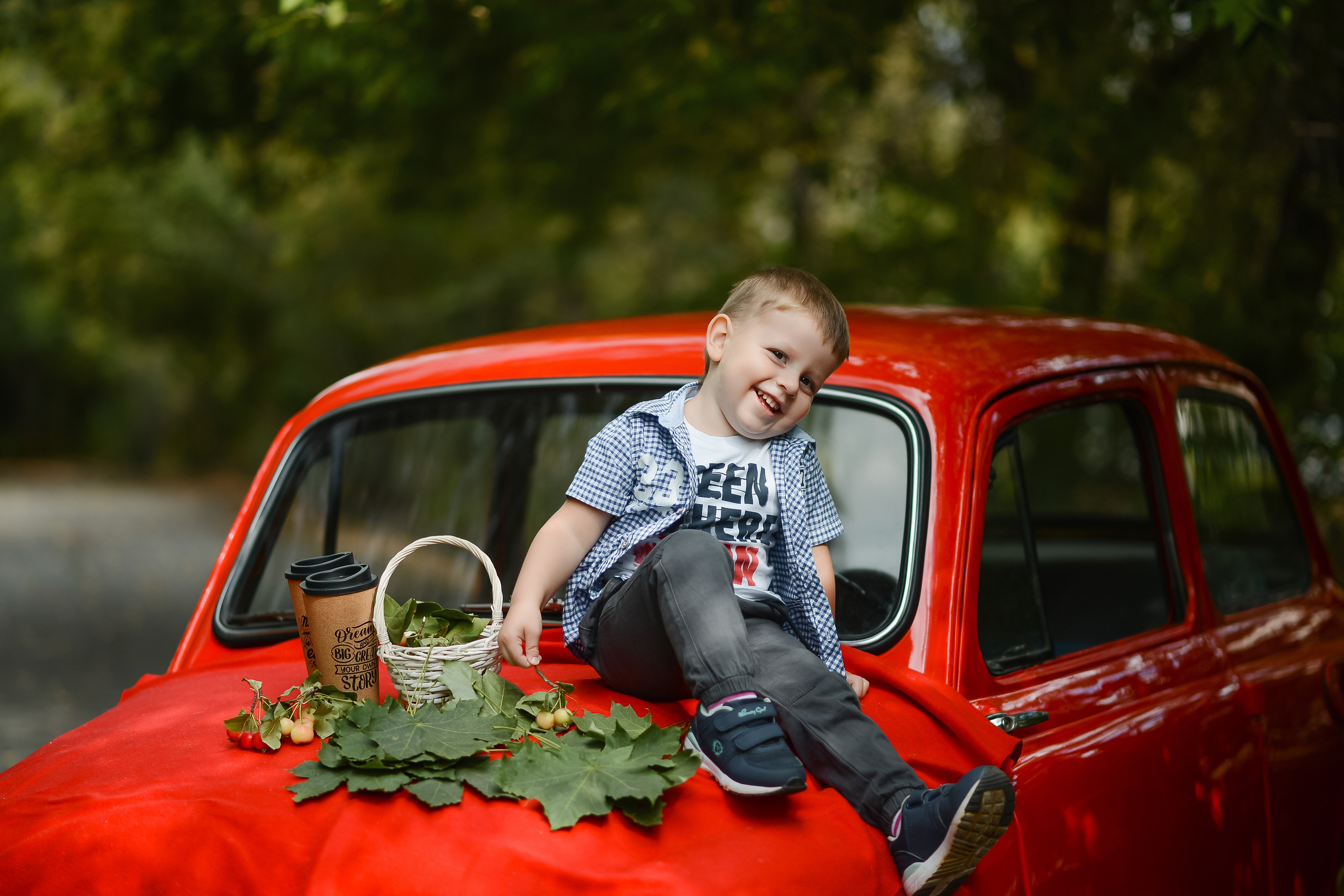 Осенний фотопроект с машинкой. Thephoto-russia.ru