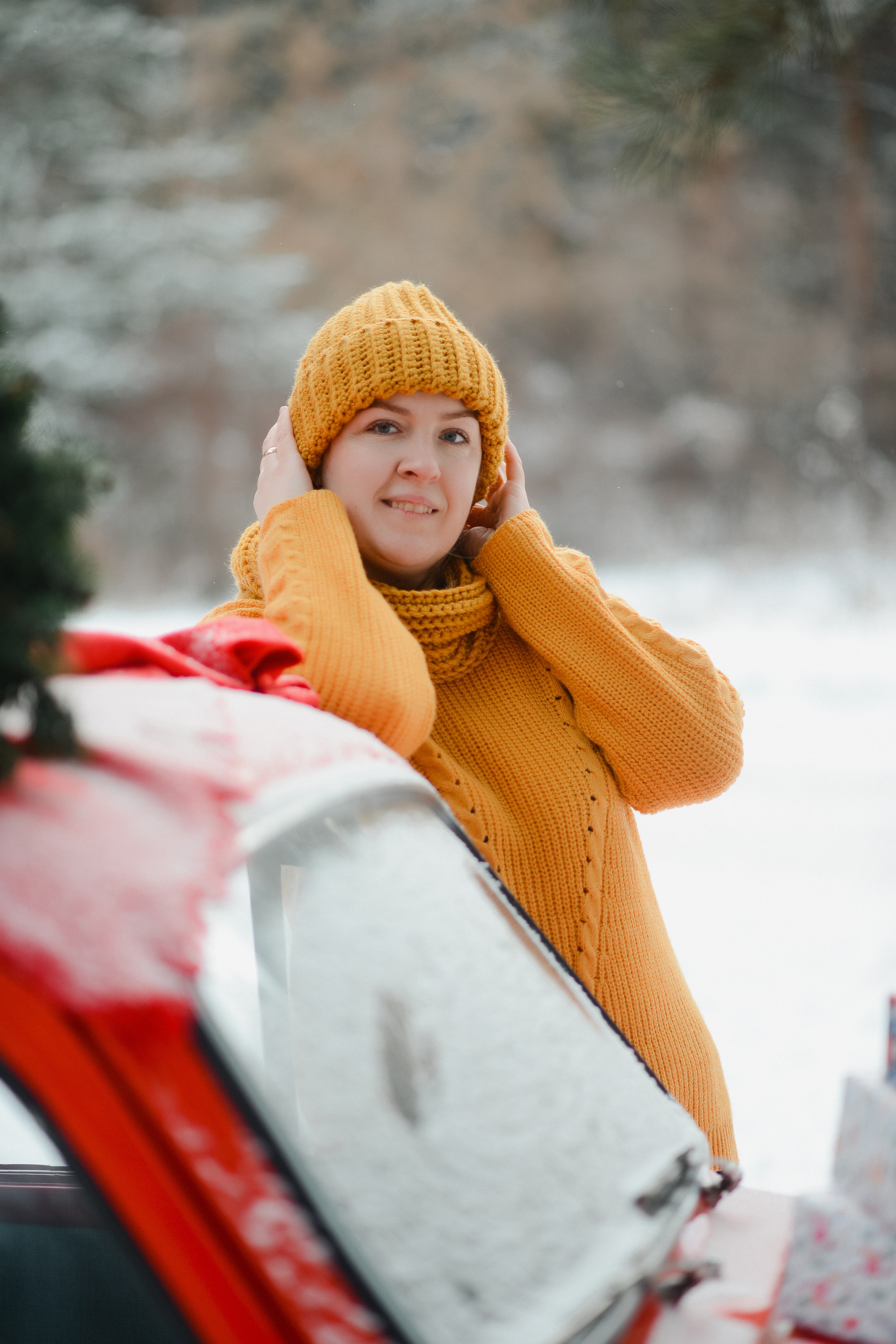 Зимний с машинкой. Thephoto-russia.ru