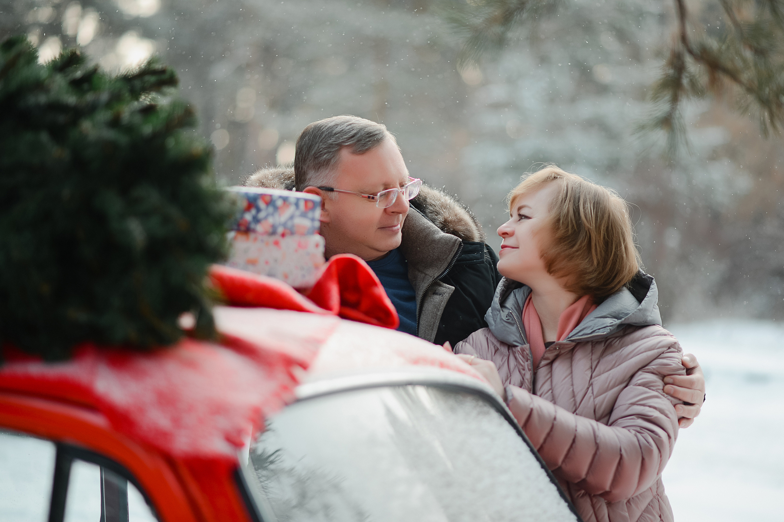 Зимний с машинкой. Thephoto-russia.ru