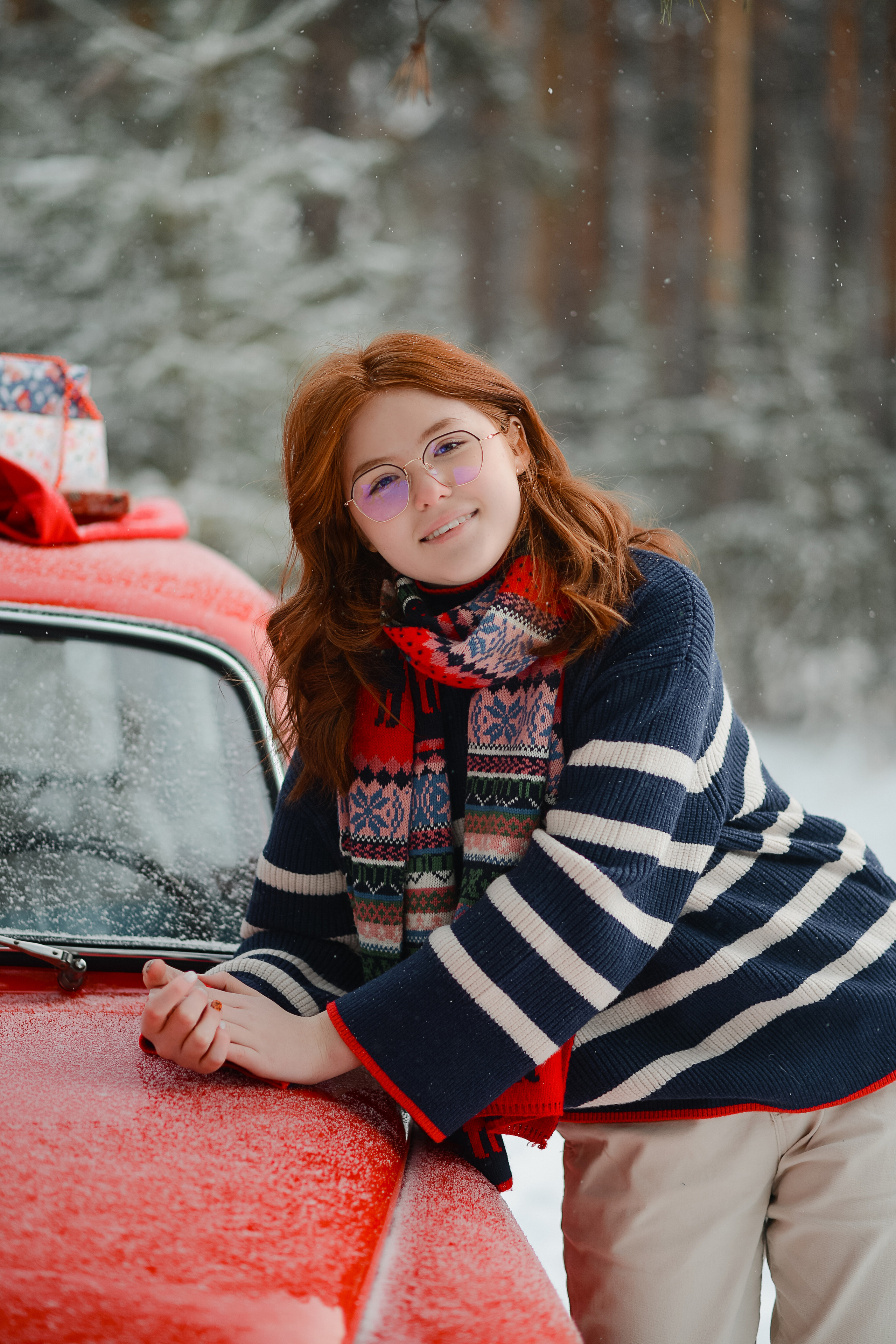 Зимний с машинкой. Thephoto-russia.ru