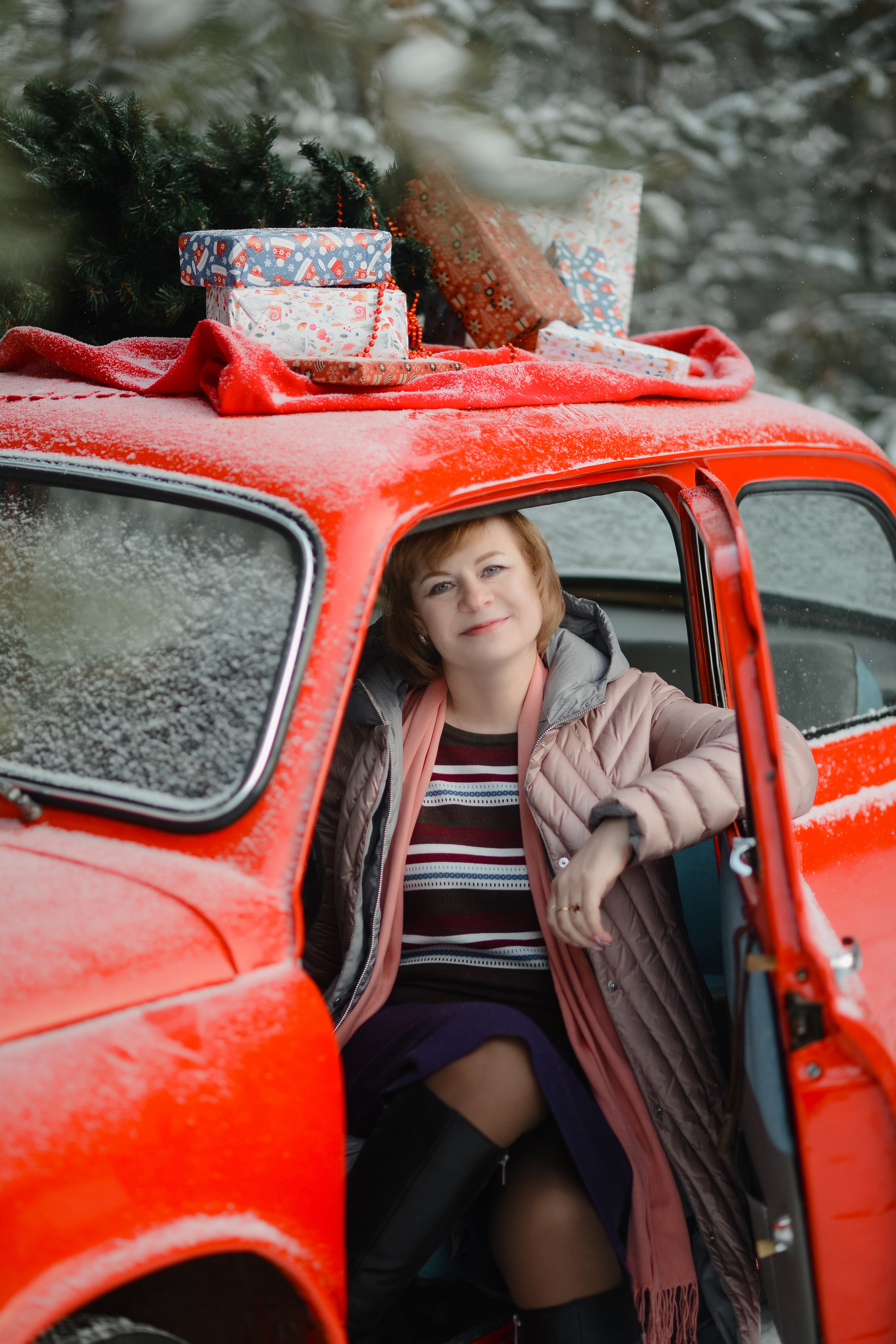 Зимний с машинкой. Thephoto-russia.ru