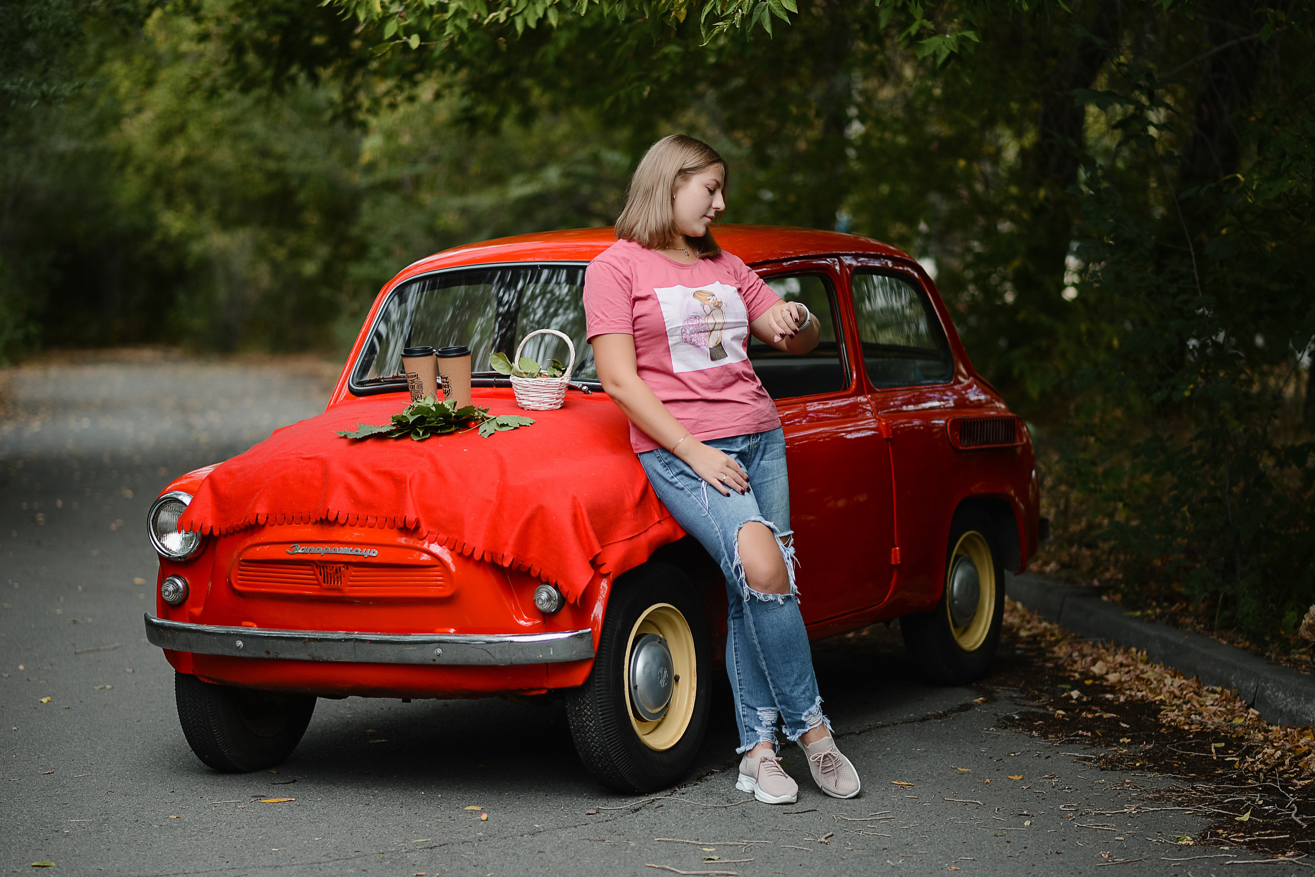 Осенний фотопроект с машинкой. Thephoto-russia.ru