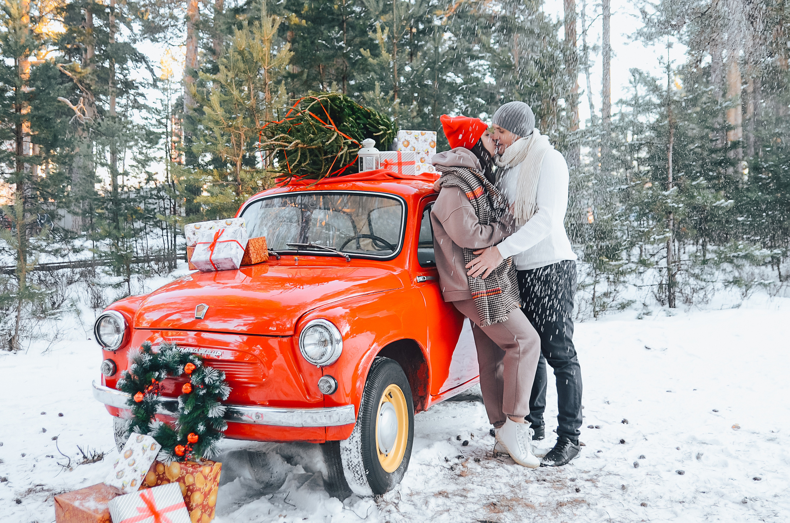 Зимний с машинкой. Thephoto-russia.ru