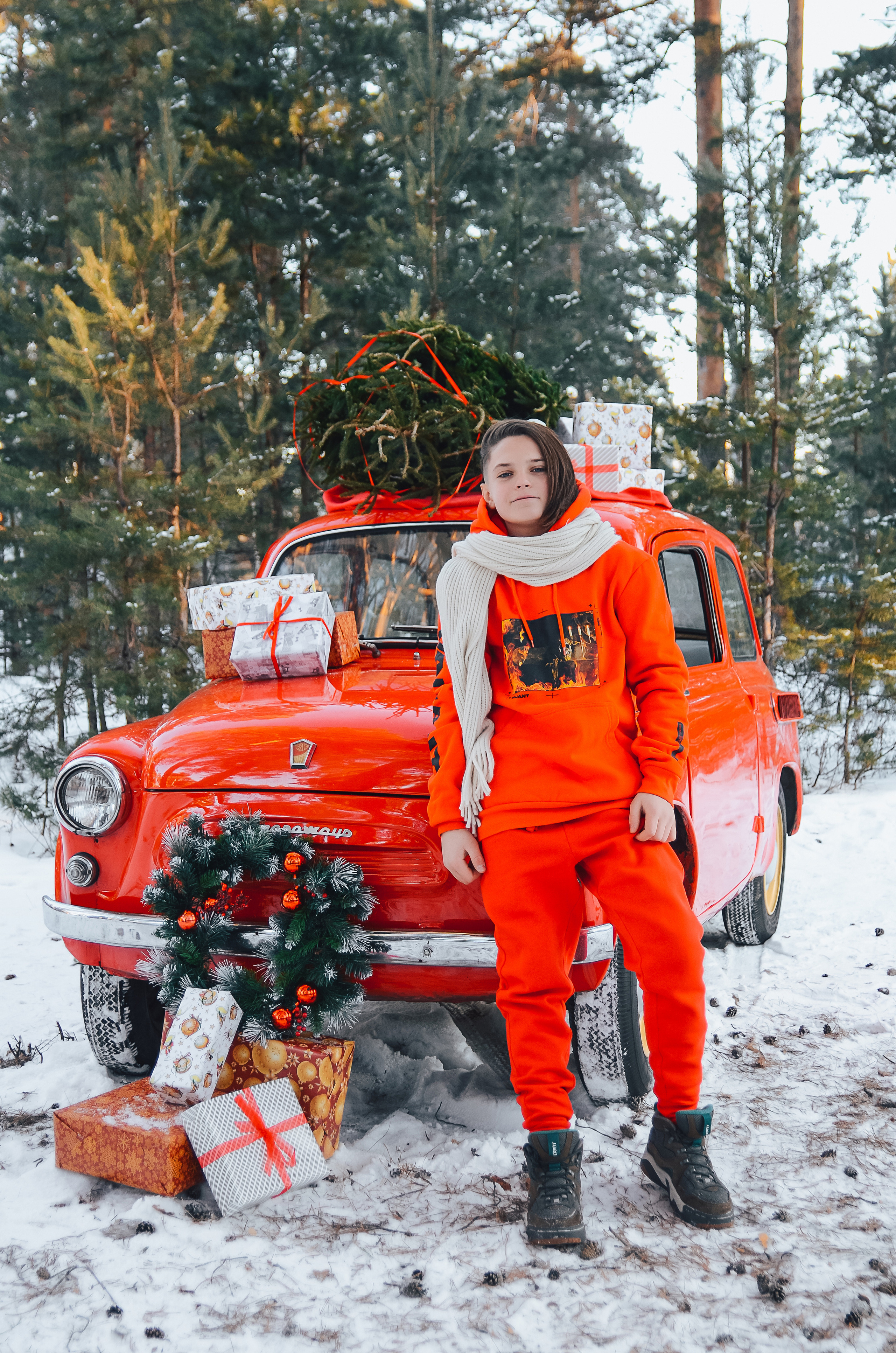 Зимний с машинкой. Thephoto-russia.ru