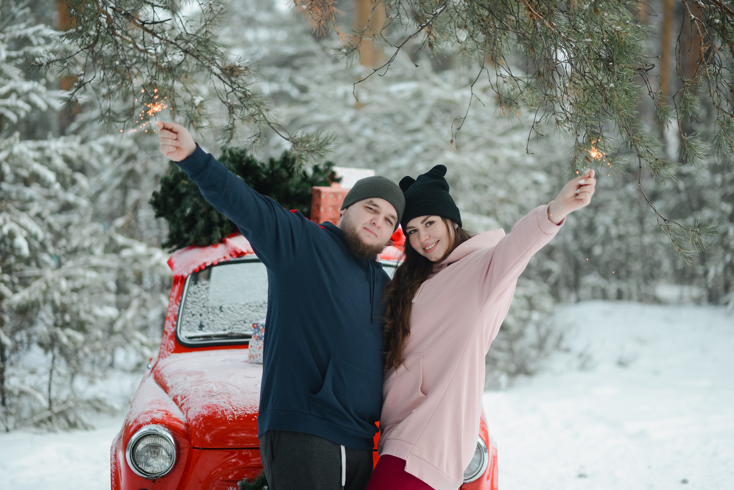 Зимний с машинкой. Thephoto-russia.ru