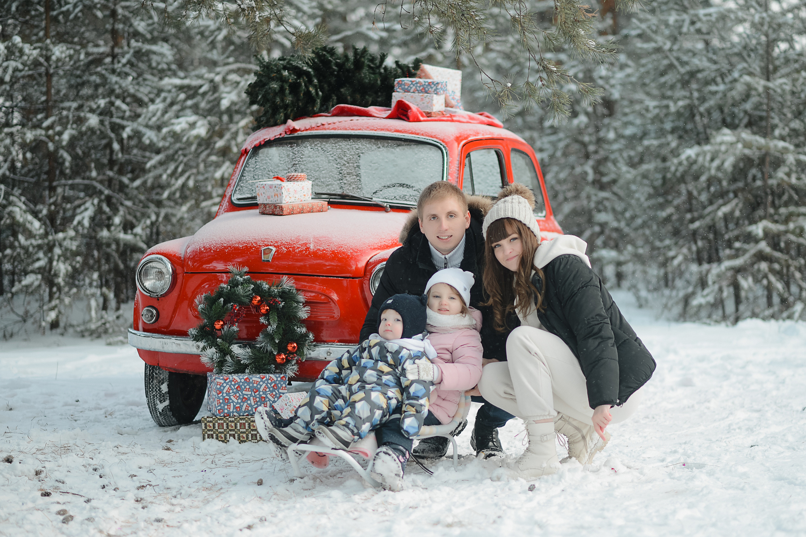 Зимний с машинкой. Thephoto-russia.ru