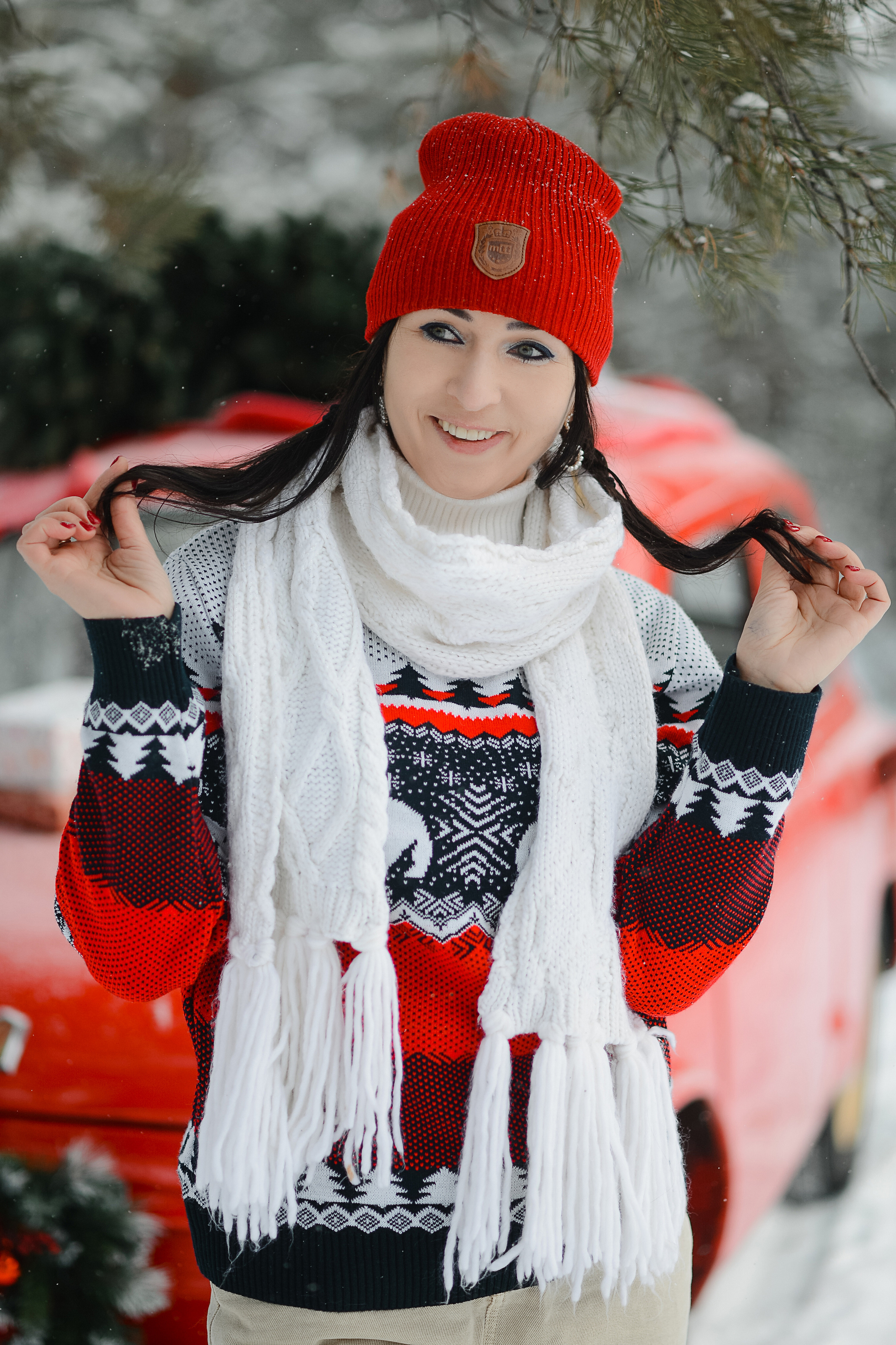 Зимний с машинкой. Thephoto-russia.ru