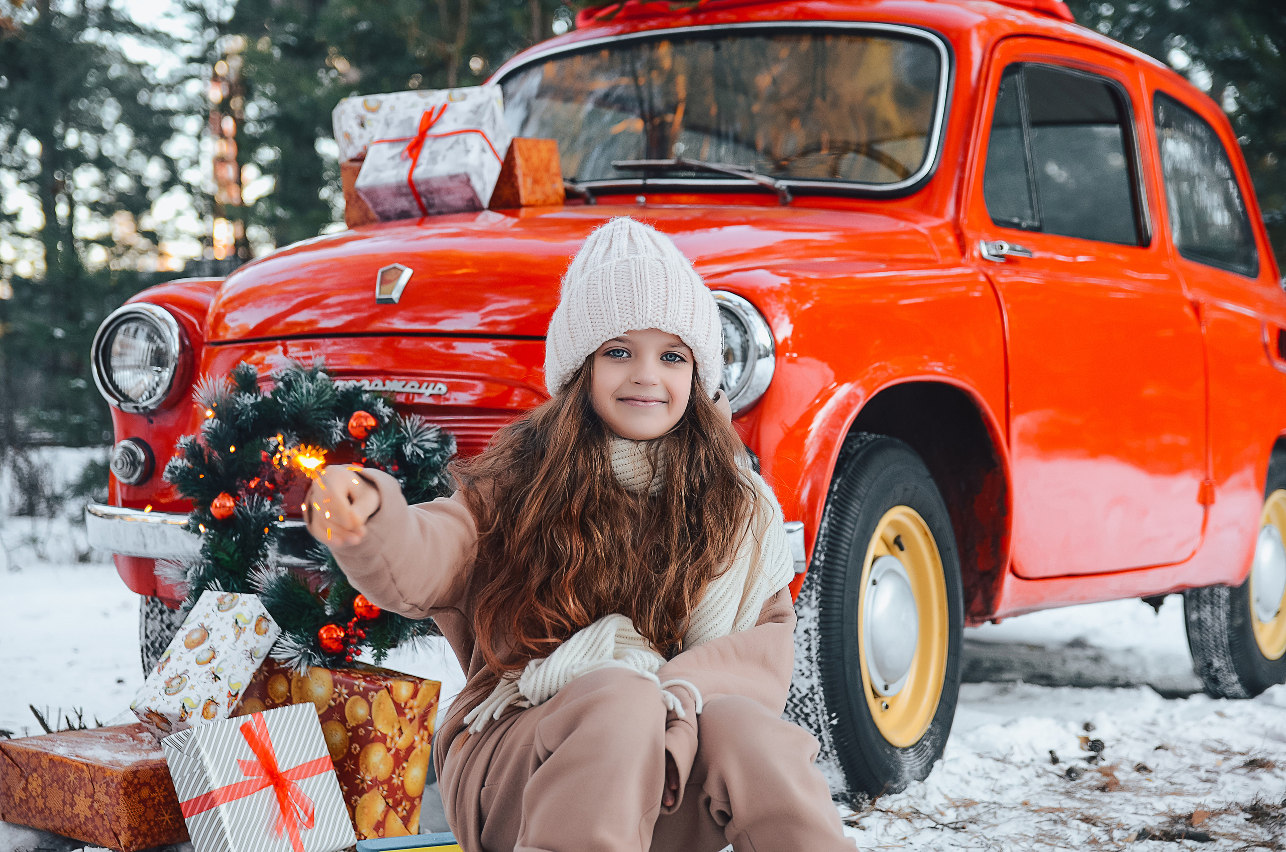 Зимний с машинкой. Thephoto-russia.ru